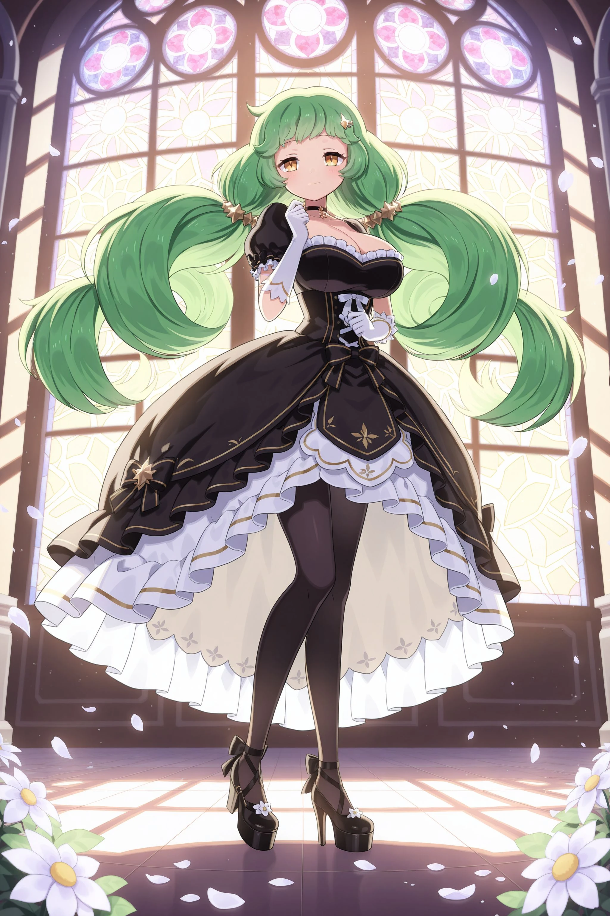 Luccica -Gothic ha Mahou Otome [SD1.5/Pony6/Ill0.1] Illustriousv0.1-T1