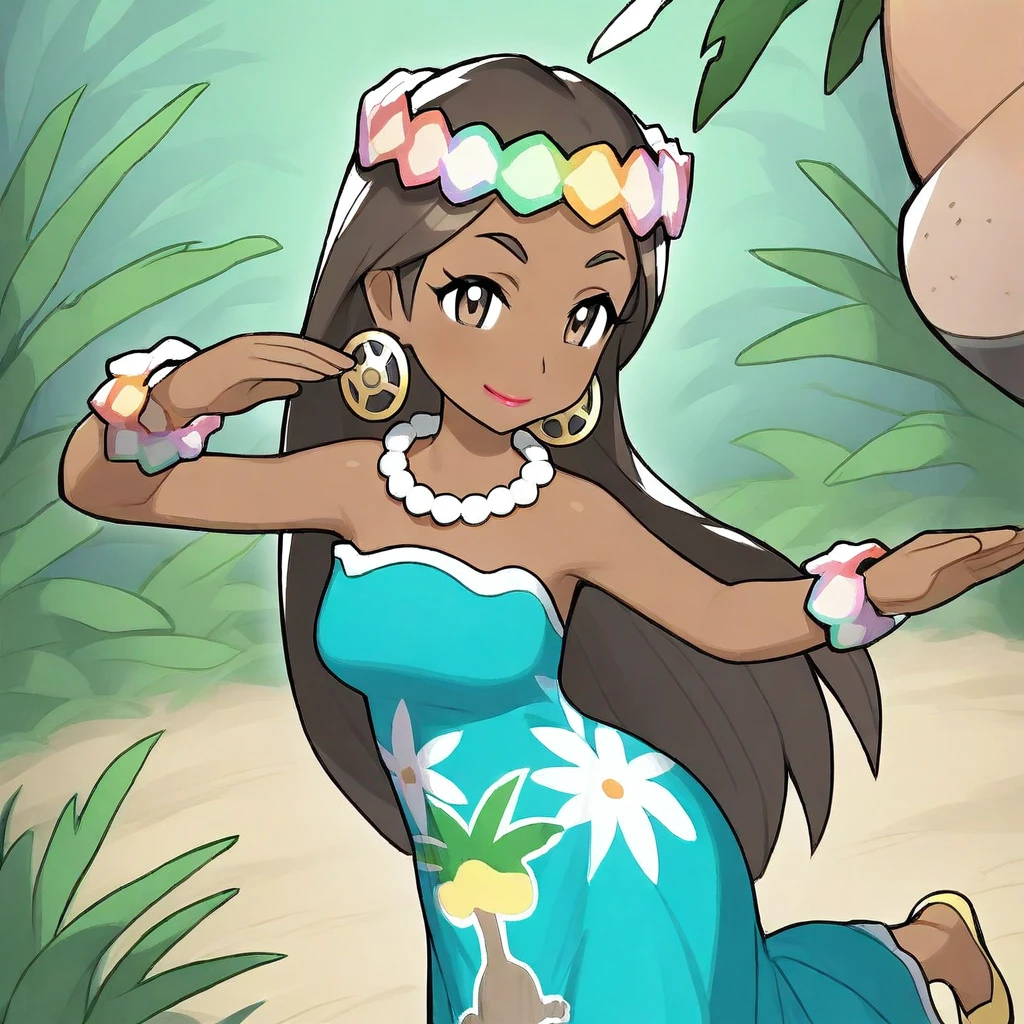 Aloha Dancer from Pokemon Sun/Moon/Ultra Sun/Ultra Moon V1