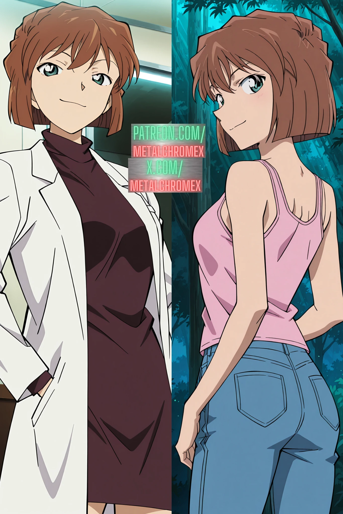 Shiho Miyano (Detective Conan; Ai Haibara's true appearance) - Bonus commission! V1