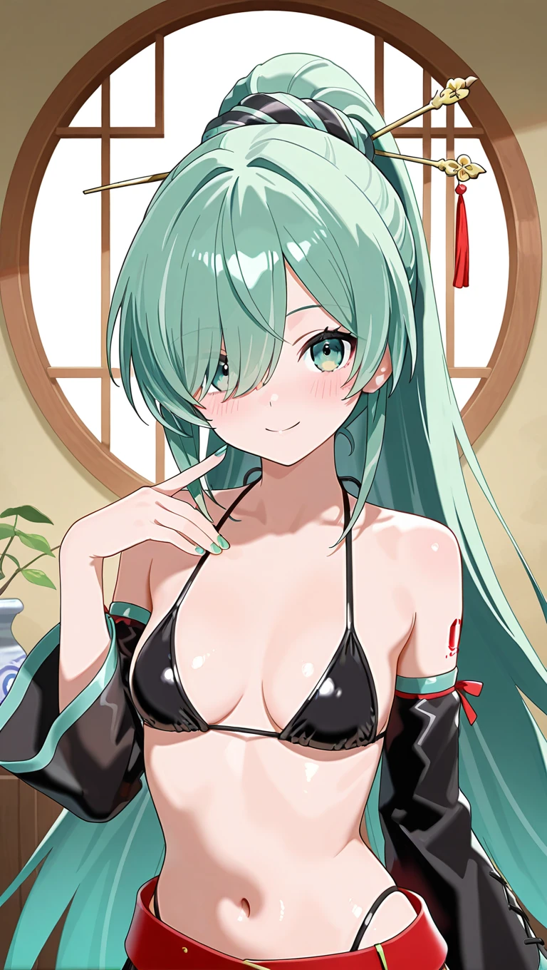 初音未来 [月光凤蝶]-博歌乐（Hatsune Miku [Moonlight Butterfly]-Vocaloid） IllustriousXL