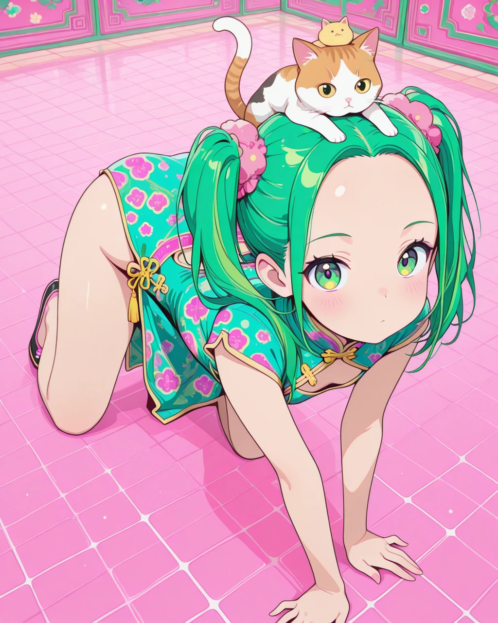 very detailed, 8K, cinematic, urusei yatsura, rum, thin, skinny, girl beautiful girl, cute, (oni horn1.2), flight girl, flight, horn, young, sexy, dynamic, (Tiger Stripes:1.2), (Cat Lingerie:.8), Yellow clothes, cleavage cutout, masterpiece, highest quality, hire, opened mouth, tooth, super detailed, multicolored eyes, beautiful eyes, detailed face, nice girl, small breasts, blush, (beautiful day:1.2), nice, cat tail, stupid, playful, cute pose, cat pose, fine eyes, (The wind is blowing:0.5), fine hands, five fingers, highly exposed, bikini, highly exposed服, NSFW