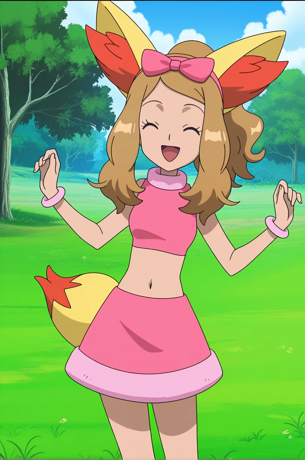 Serena - Pokemon - Fennekin Outfit PonyXL