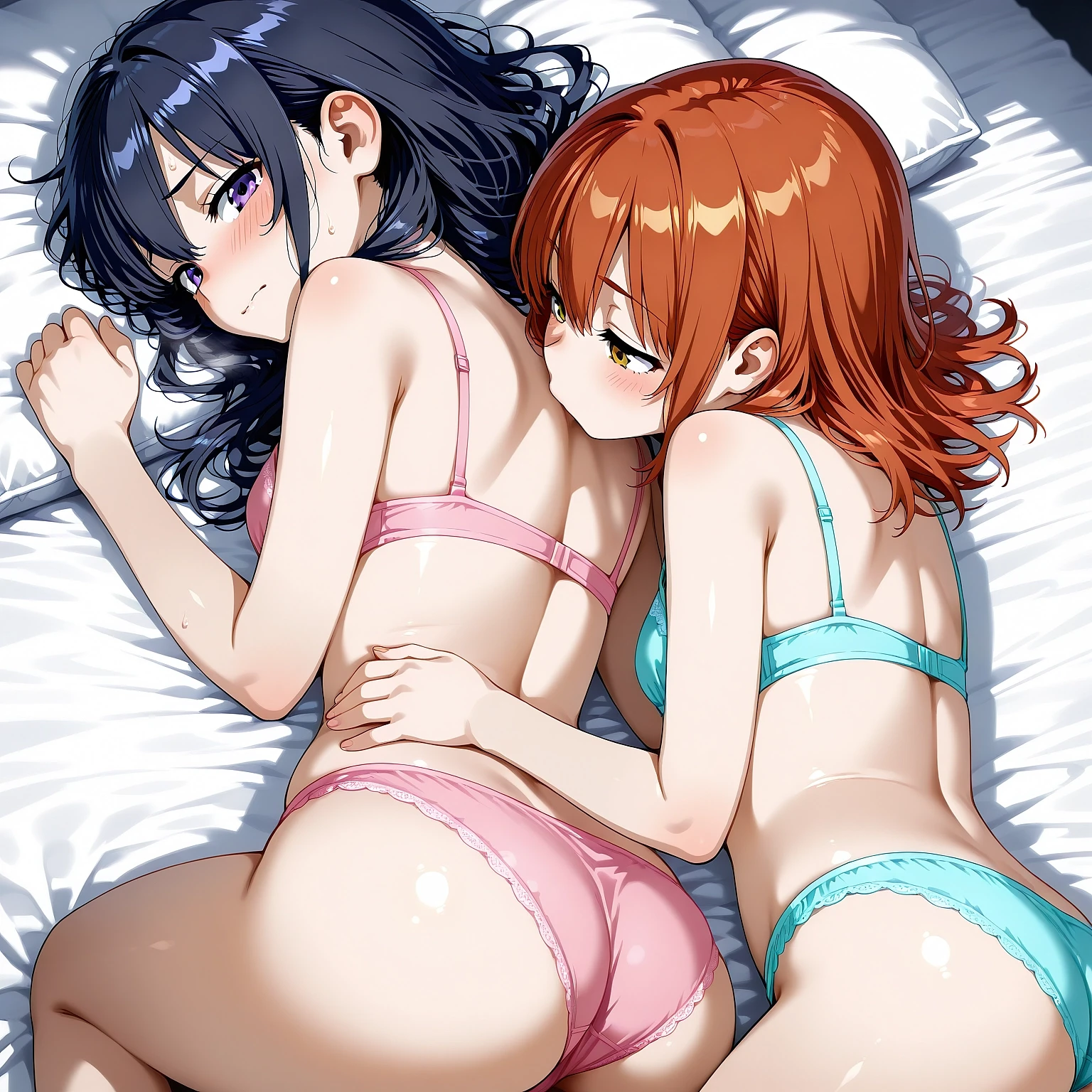 Biting/Kissing Back (Yuri) -SDXL v1.0