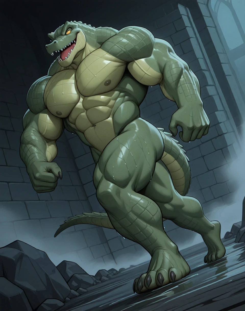 Killer Croc Beast (DC Comics) (Illustrious) (AD) v1.0