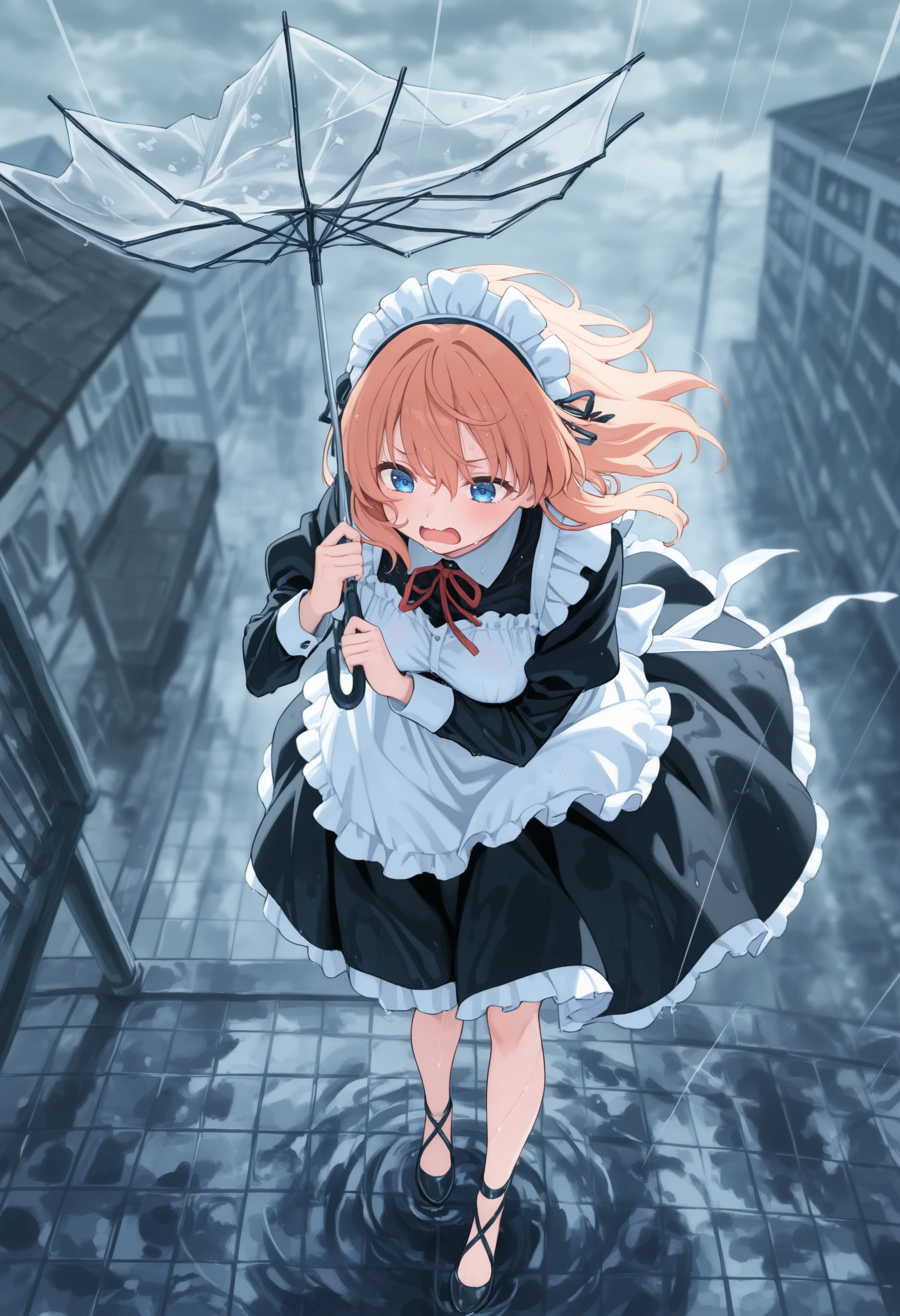 [Illust&XL&Pony] broken umbrella / inverted umbrella / 壊れた傘 / 折れた傘 / 逆さ傘 Illustrious v1.0