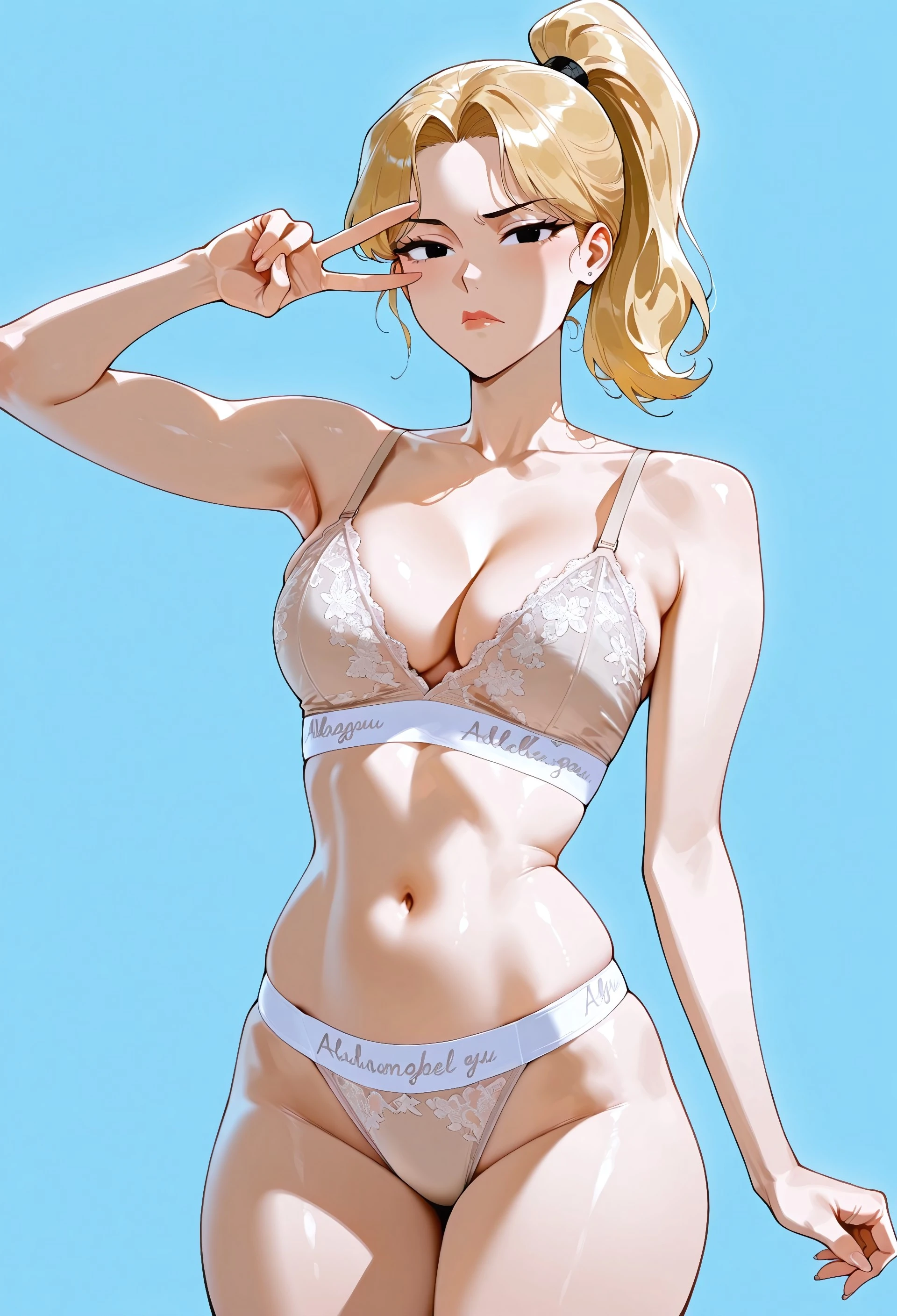 Innerwear - Triangle Lace Lingerie (IL) V1