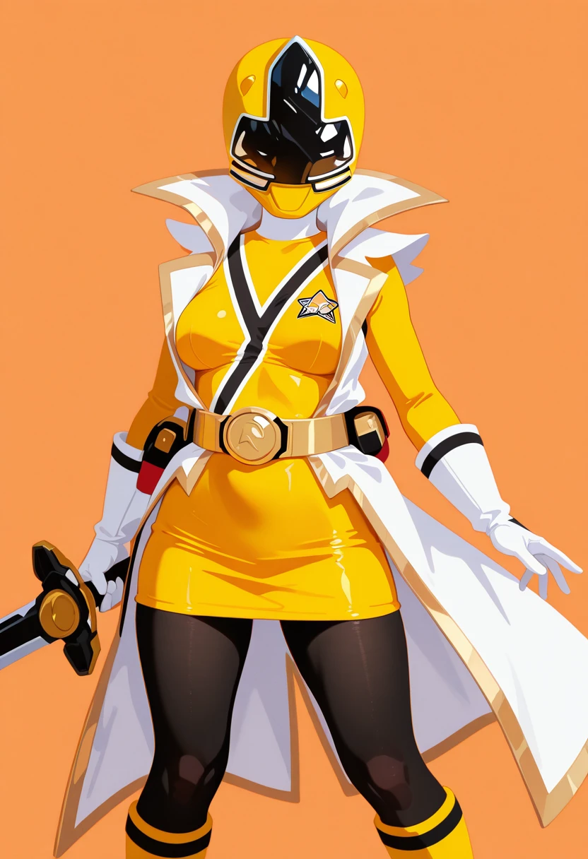 Yellow ranger samurai Illustrious V1