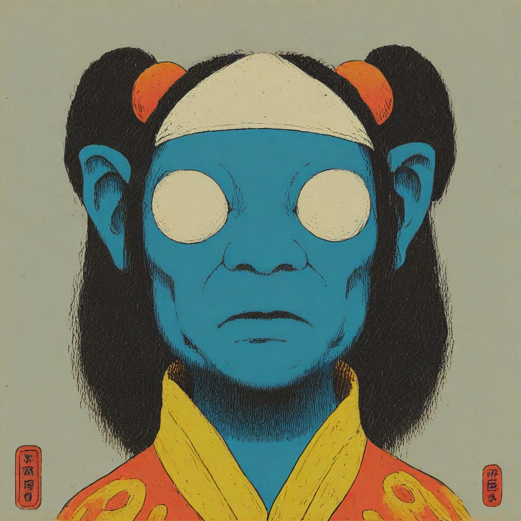 Neo-Nihonga Pop Surrealism, Portrait