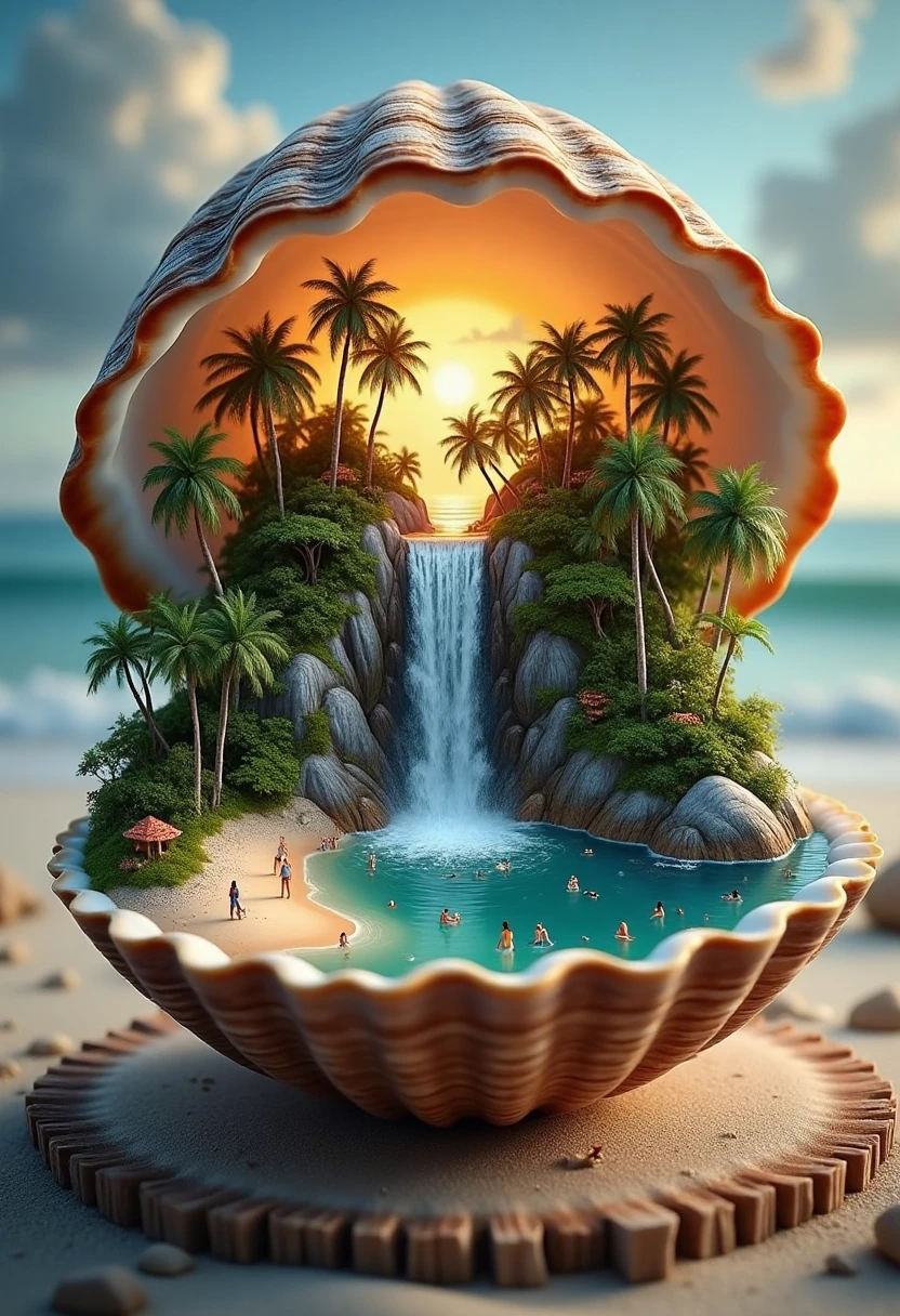 DL_Miniature Landscape Construction_Shell Scene Generation v1.0