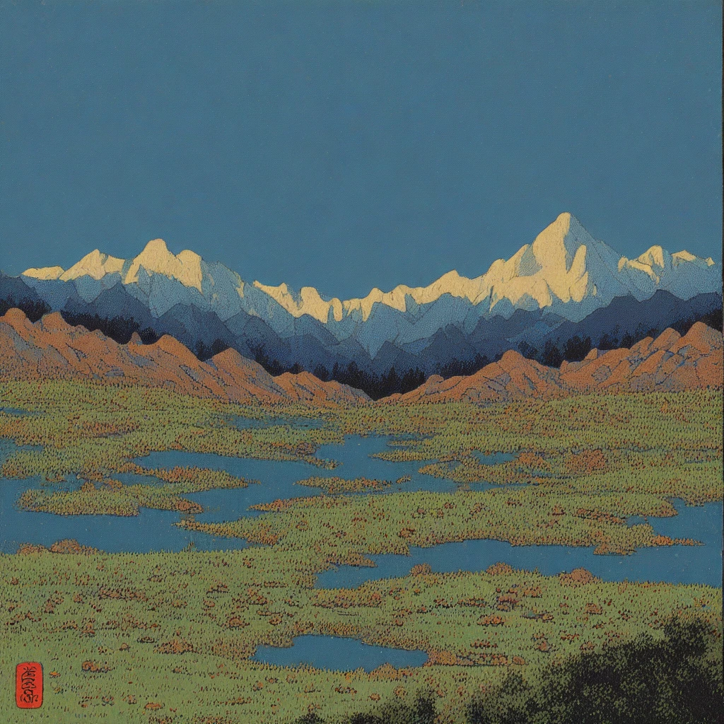 Neo-Nihonga Pop Surrealism, Landscape