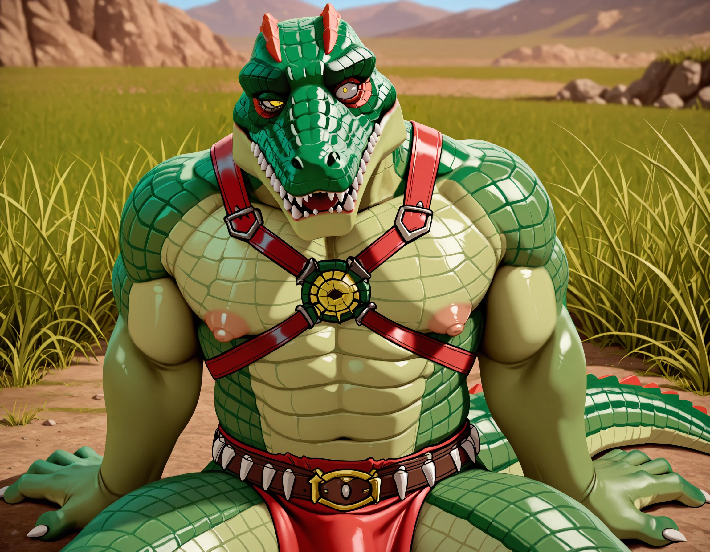 bring my face closer to my penis, ((best quality, ultra realistic, 8K)), protruding blood vessels, blood vessels bulge out on the penis, nj5furry, sweat drops, scalie, reptile, scar, anthro, crocodilian, male, solo, scales, hi res, crocodylid, clothing, facial scar, muscular, teeth, masturbation, erection, large penis, big dick, , cum, cumshot, massive , semen, fellatio, oral, blowjob myself, autofellatio, spread legs, lift legs up with my hands, open mouth, crocodile tail, crocodile legs, stuff my penis in my cheeks, wet penis, hard penis, muscle penis, erect penis, long penis, sweaty, slimy, body is slimy, semen on my body, semen pool, semen pool on my body, soaked, close to penis, under view, lift foot up, lift thigh up, lower hands, hands down, fellatio, lower my arms, lie down, spread my legs and suck dick, autofellatio pose, blowjob myself pose, lift thighs up pose, fellatio pose, lift my butt, semen overflows from my mouth