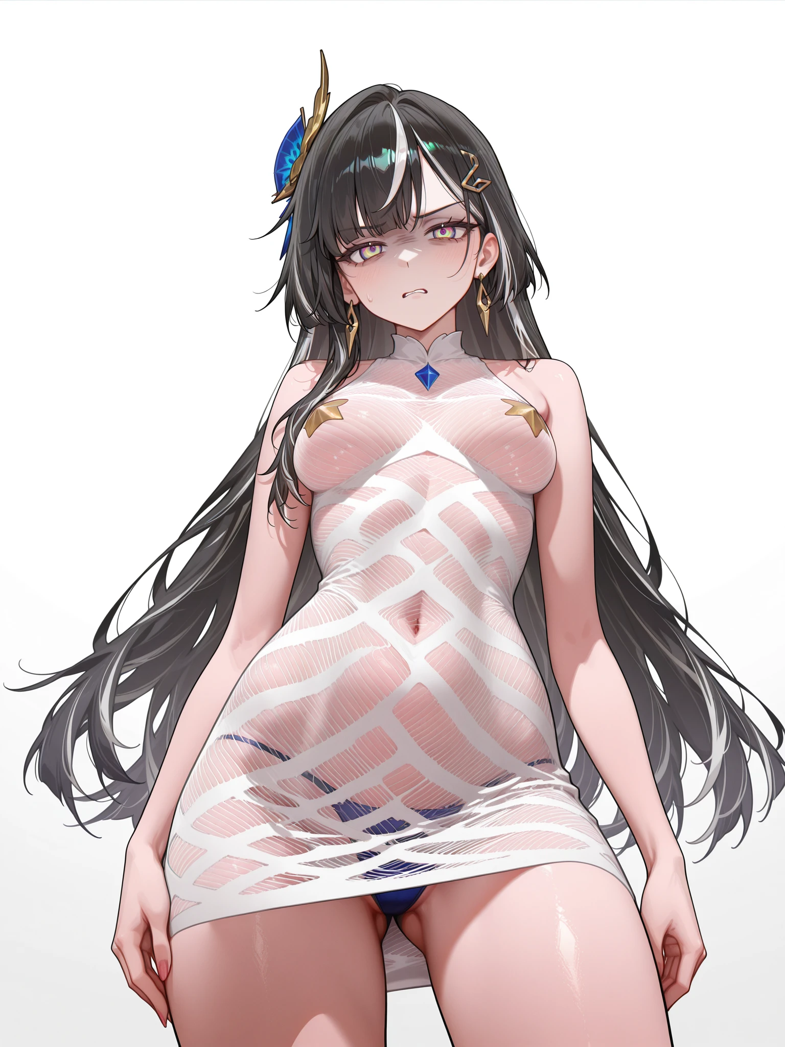 Transparent Mesh Dress v1.0