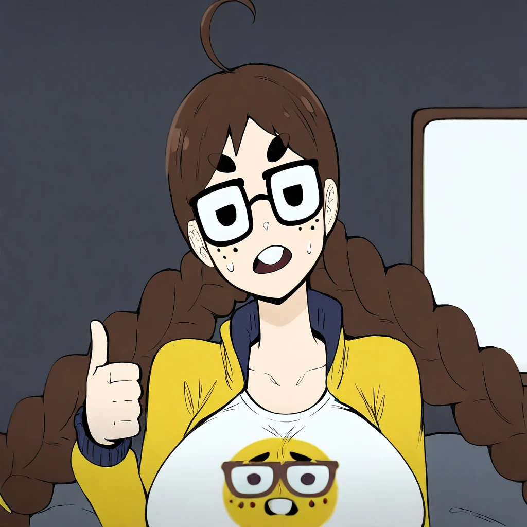 Nerd Emoji Girl (wanderjegson) V1
