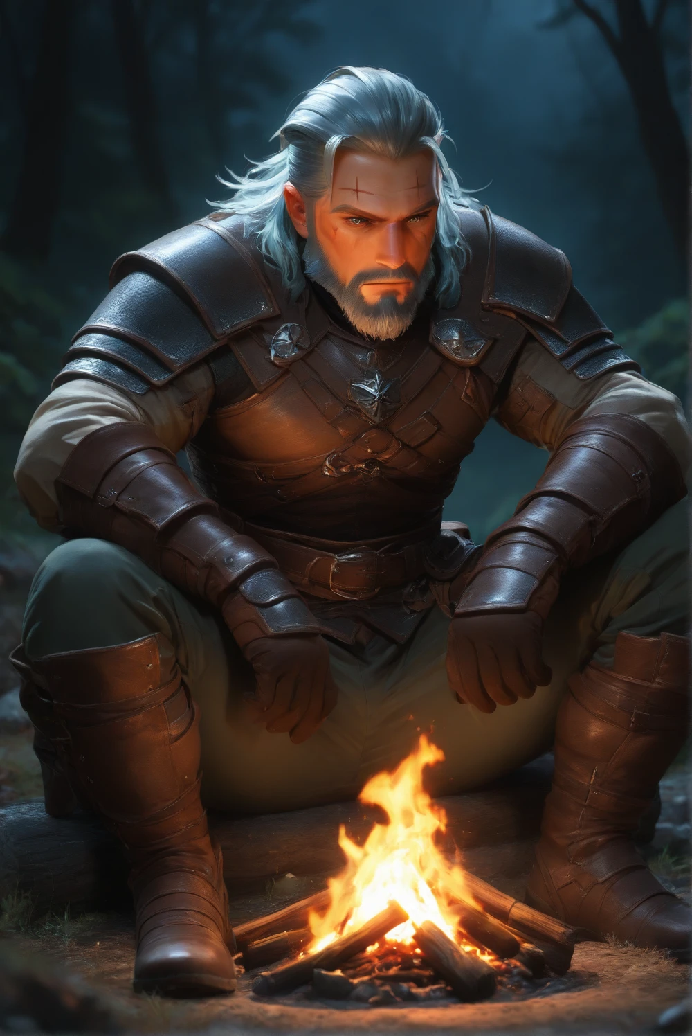 Geralt of Rivia | Witcher 3 | Illustrious | Villy's LoRa V1