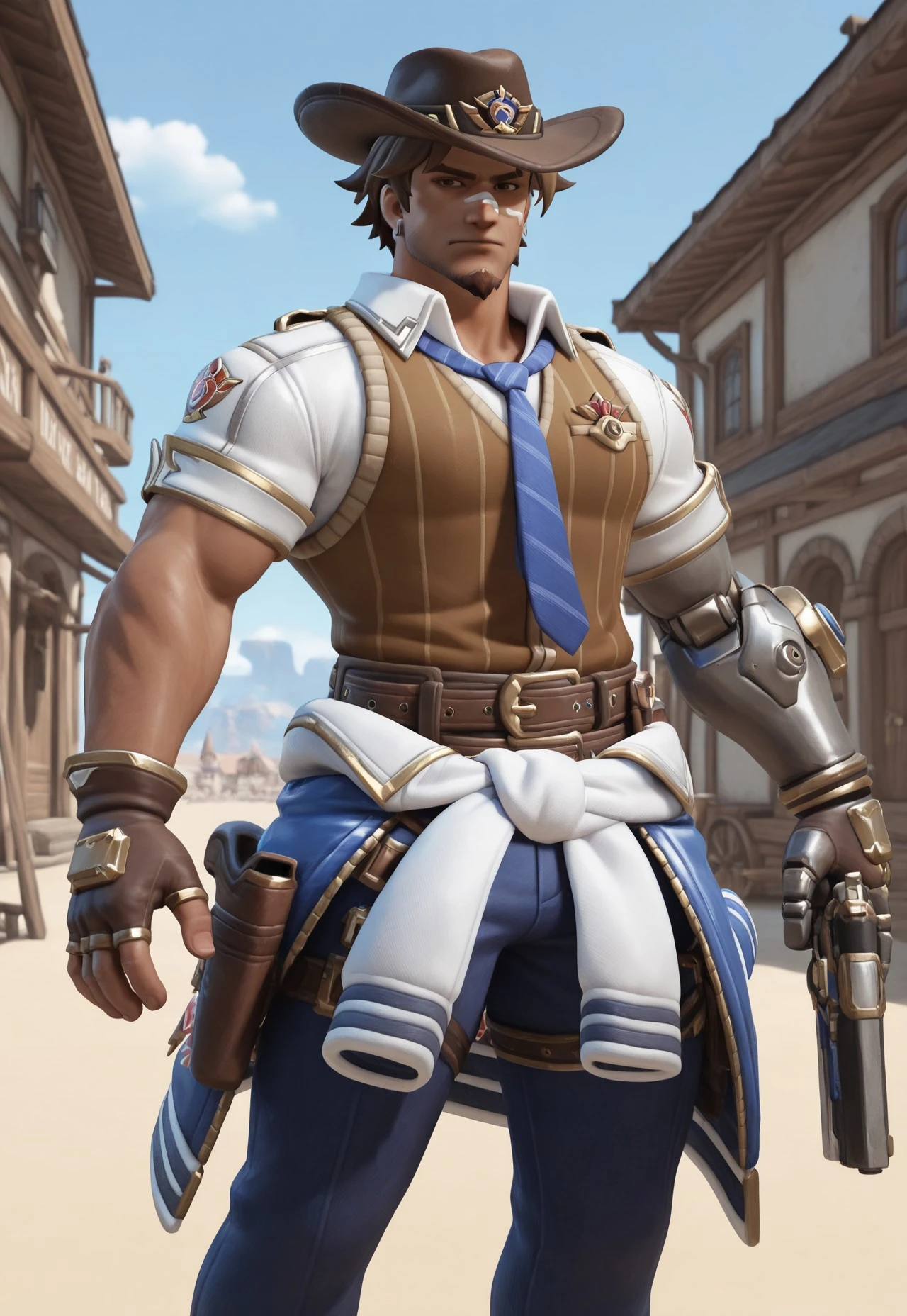 Jesse McCree / Cole Cassidy from Overwatch (Illustrious / Pony XL) 1.0 delinquent (IL/NAI)