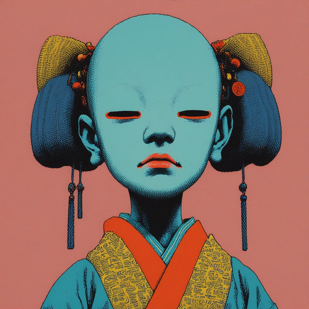 Neo-Nihonga Pop Surrealism, Portrait