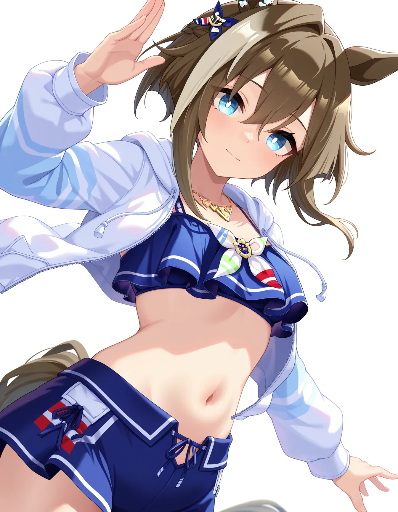 [ILL]シュヴァルグラン 夏凪ネイビードロップ/ Cheval Grand summer_calm_navy_drop [ウマ娘][umamusume] v1.0