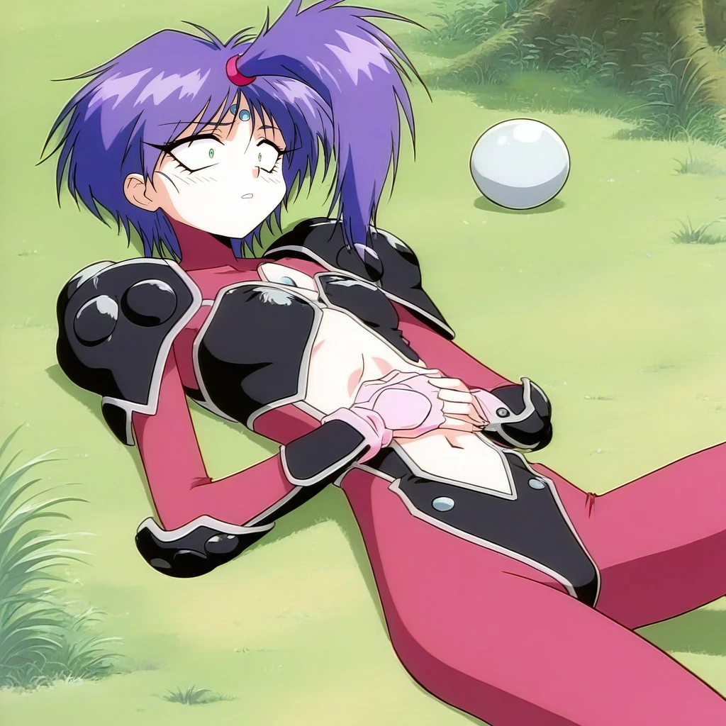 (masterpiece), (best quality), gluko_moncolle, 1girl, solo,blue headwear, glasses, blunt bangs, purple hair 1girl,masterpiece, expensive quality, very_expensive_solve, big_file size, full color,(completely nude:1.2),pussy,niplles,(Loli kid),