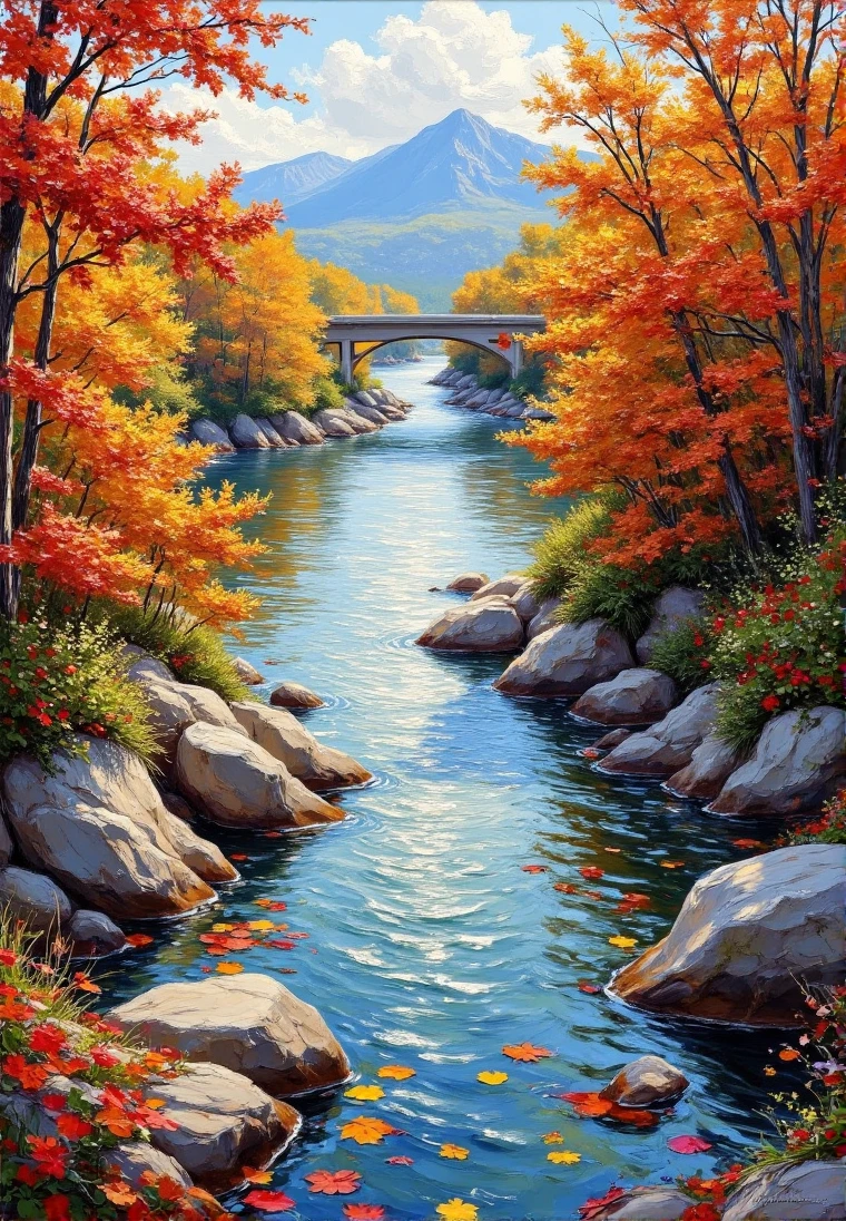 Decorative oil painting v1.0