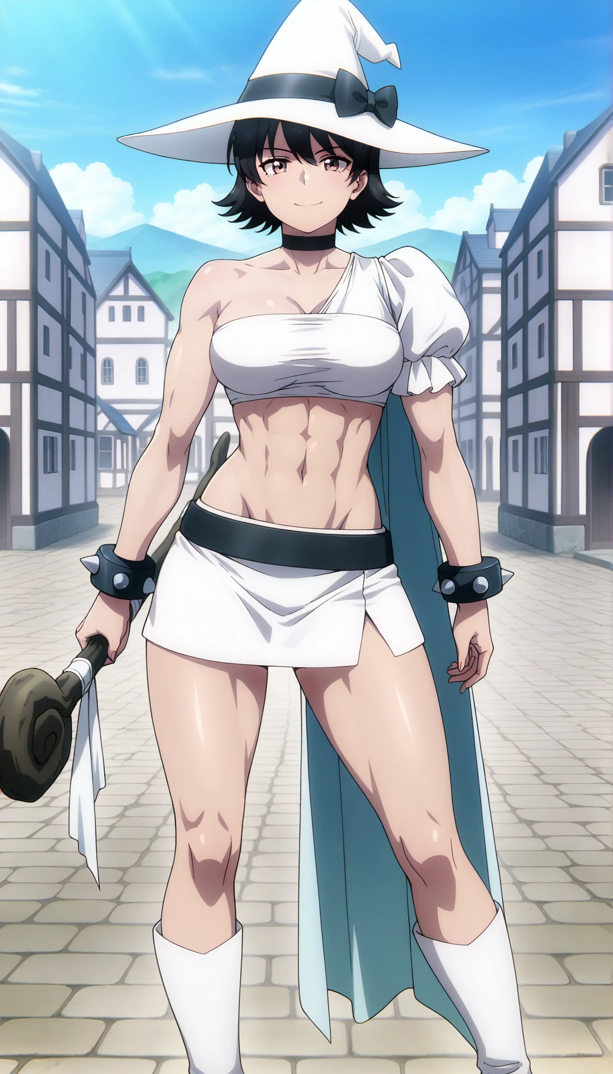 Samira, anime screencap, full body