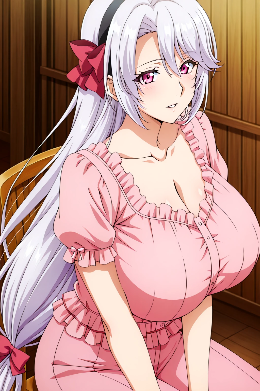 nsfw,uncensored,girl, solo, breasts, smile, open_mouth, bangs, large_breasts, silver_hair, holding, purple_eyes, nipples, upper_body, nude, (food, tindoors, cup, table, plate, bowl, chopsticks, pov_across_table, ryokan), BREAK 2D, 8k, highres, masterpiece, super fine illustration, photo background, insanely detailed, blurry background, depth of field, natural light, soft lighting, perfect fingers, nice hands, perfect hands,((cum on body:1.9, cum on hair:1.9. cum on face:1.9, cum on mouths:1.3，cum on table 1.9)),multiple boys, peeing on a girl, facial, cum on mouth, cum on body, multiple penises, gangbang,holding penis))),ecstasy torogao, saliva trail, nose blush,smile