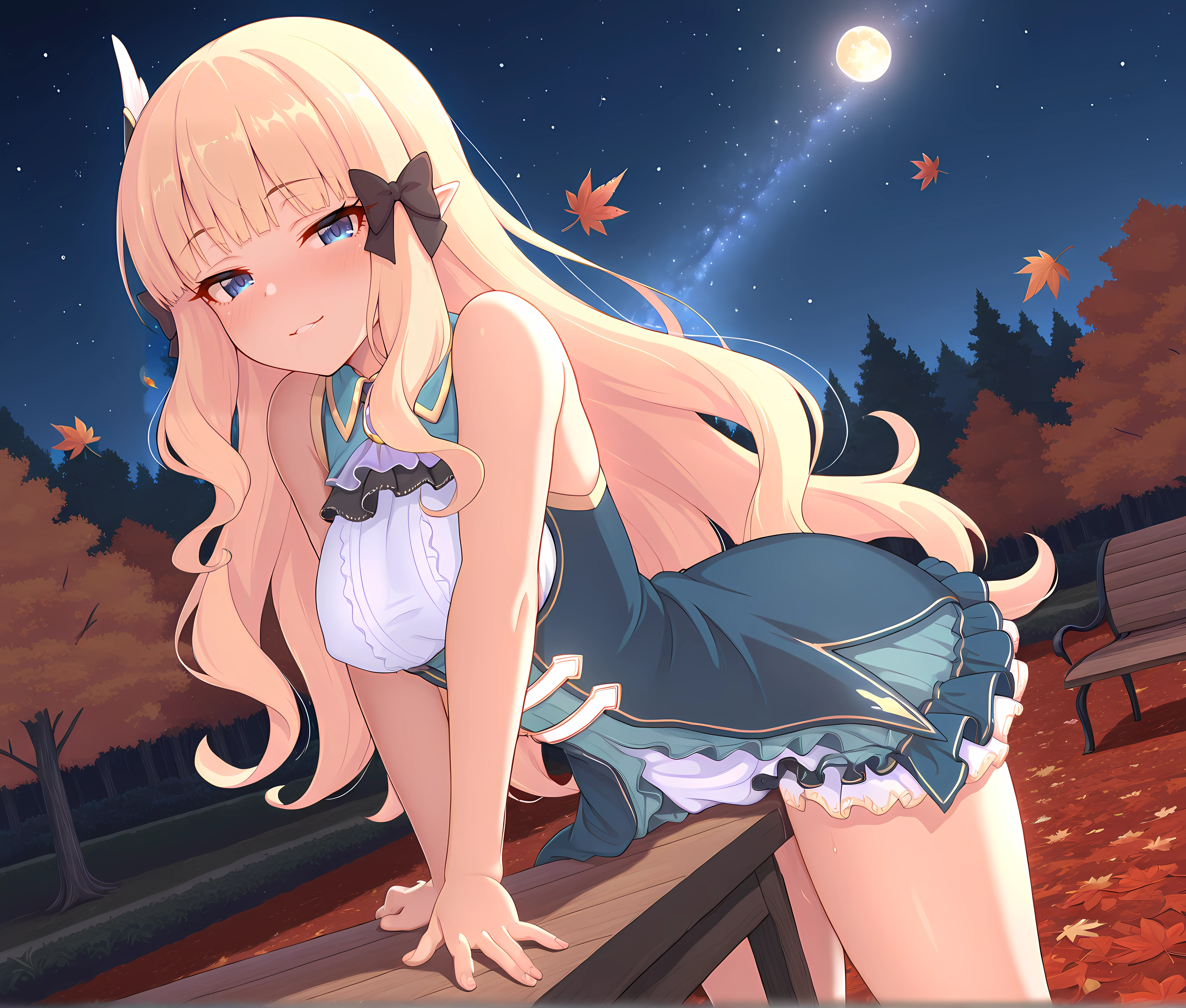(Masterpiece, 8k wallpaper, top quality), (best lighting, best shadows, very delicate and beautiful), detailed anime style illustration of two girls with long blonde hair; two girls, one dressed in blue, the other in red, 7 years old girl (1.9 years old when young), beautiful night sky. Star and moon light falls on the girls, and a large white circle surrounds them, symbolizing their unity in the beauty of nature. White lilies bloom around them, creating a serene atmosphere. Subtle shading gives depth to the expression, red eyes, blue eyes, blonde hair, in front of a very beautifully designed building,.
(sexual teasing, girl on girl sex, NSFW, semen, love juice, urination, sweating, (lesbian rape), crying face, drooling, urinating, anal juice, girl slumped over with multiple men. Boy gets on top of girl, inserts his very thick penis into her pussy and spreads her legs. The man roughly pulls the girl's hair and inserts his very thick penis into the girl's anus. The man grabs the girl's hair and pulls it in a very erotic position, )), ((extra thick vibrator in her pussy, extra thick penis inserted into her anus, semen spurts out of her pussy hole))),((side view)),