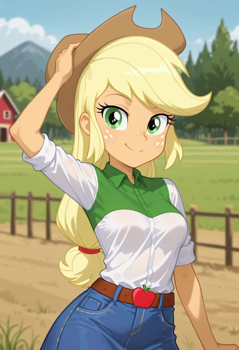 Applejack - MLP Equestria Girls (Outfits) [IllustriousXL] EQG First Outfit