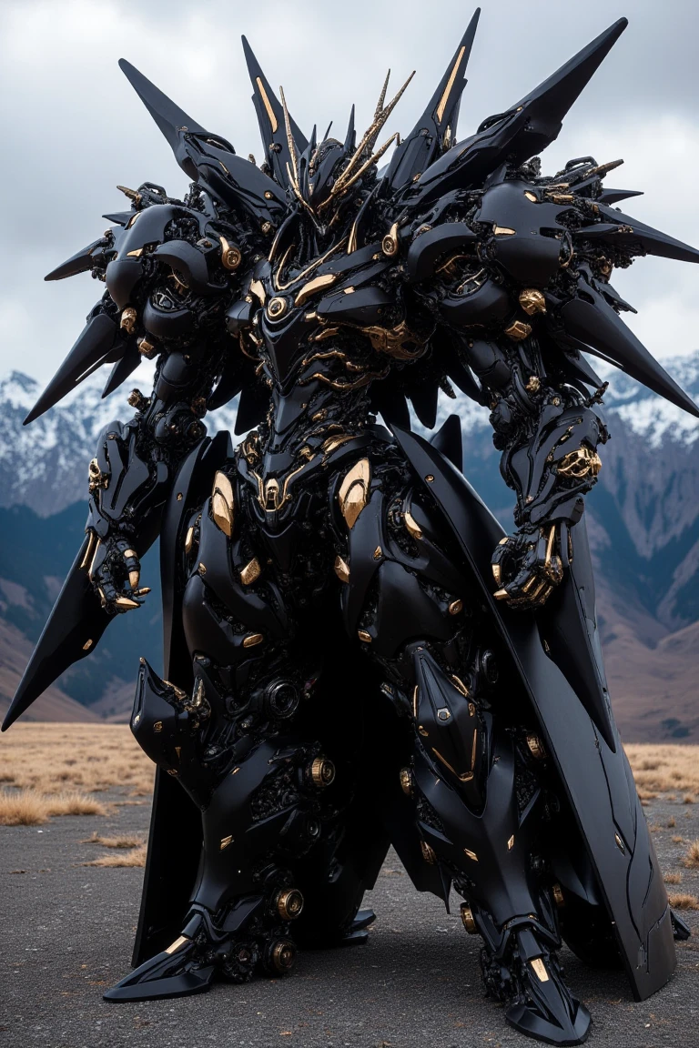 Black mecha