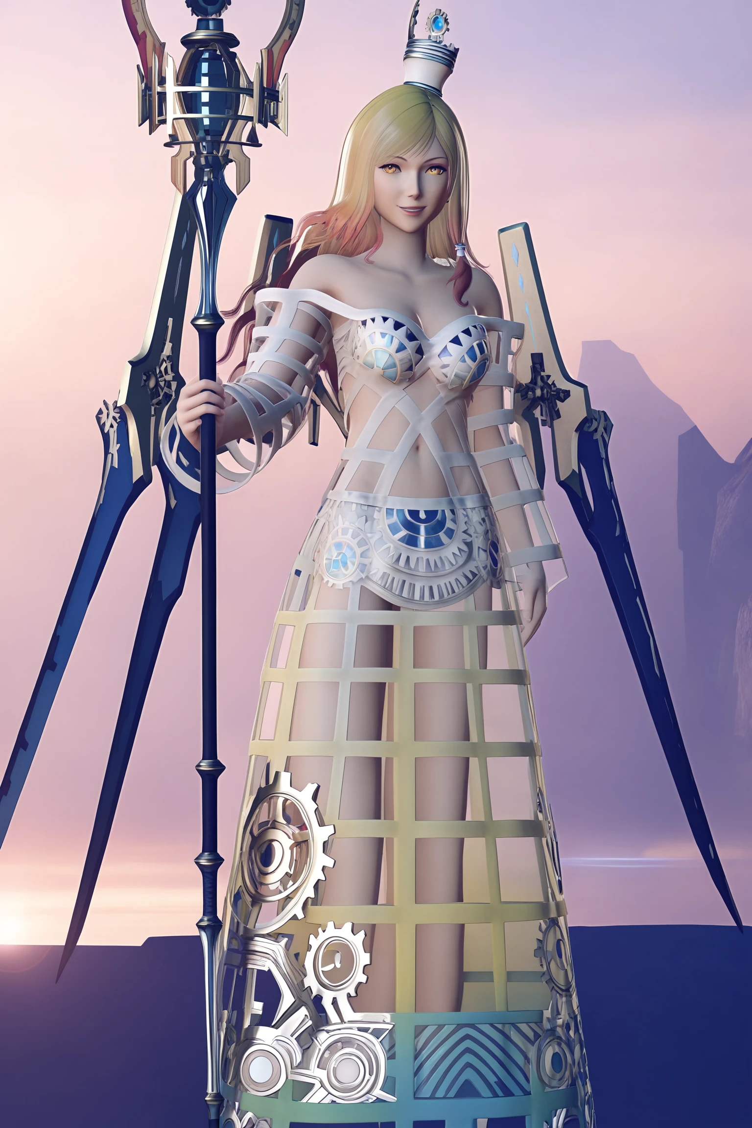 Materia (Dissidia Final Fantasy NT) - Pony - Commission! V1