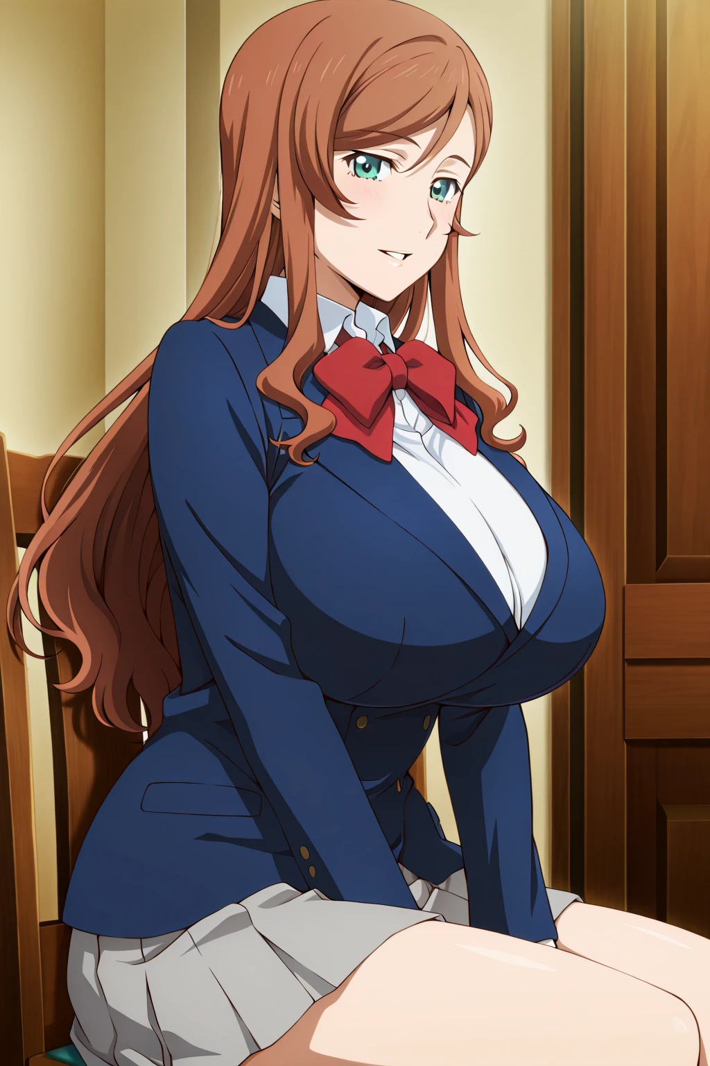 ((Anime art style)),(masterpiece),(Highest quality), (Very detailed),((Very delicate and beautiful)),((alone)),((whole body)),((1 princess in a gorgeous Victorian dress)),Lots of frills,Detailed face and eyes,Jewel-like eyes,((There is a volume and、Very long straight hair)),((Gorgeous embroidery and lace)),Gorgeous corsage,See through,gorgeous hair accessory,Gorgeous sparkling jewel tiara,Gorgeous frills,((Huge breasts,Long chest)),Skin dents,((whole body)),((Skirt of Hope,crinoline)),Standing pose,Dynamic Angle,Show Viewer,Royal Victoria Palace,(((A gorgeous Victorian dress with rich embroidery)),whole body,Big Breasts, Grin、With a creepy smile, A smile with downturned corners,View your audience, blush, Open your mouth,Please place your hand on your chest