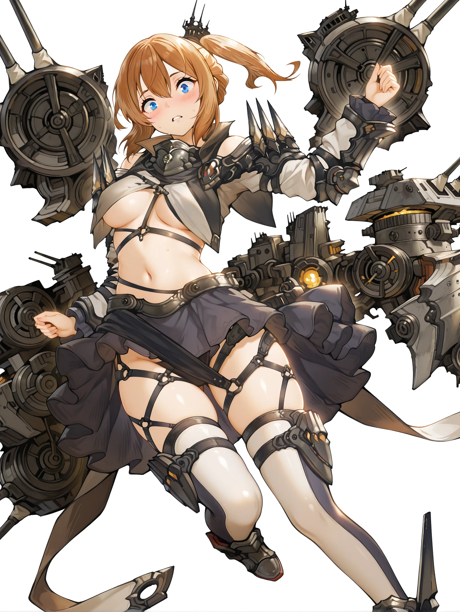 anime style,  1girl, woman, rough digital painting, (full body:1.2), 1boy, man, handsome, solo, [:epic costume design,:0.2] warrior, (runed fur helmet:1.4), korean, peach hair, (bulky:1) build, simple background, moba character concept art, bombshell hair, bright white hair, Hair Bow, chubby, narrow waist, small breasts, chinese