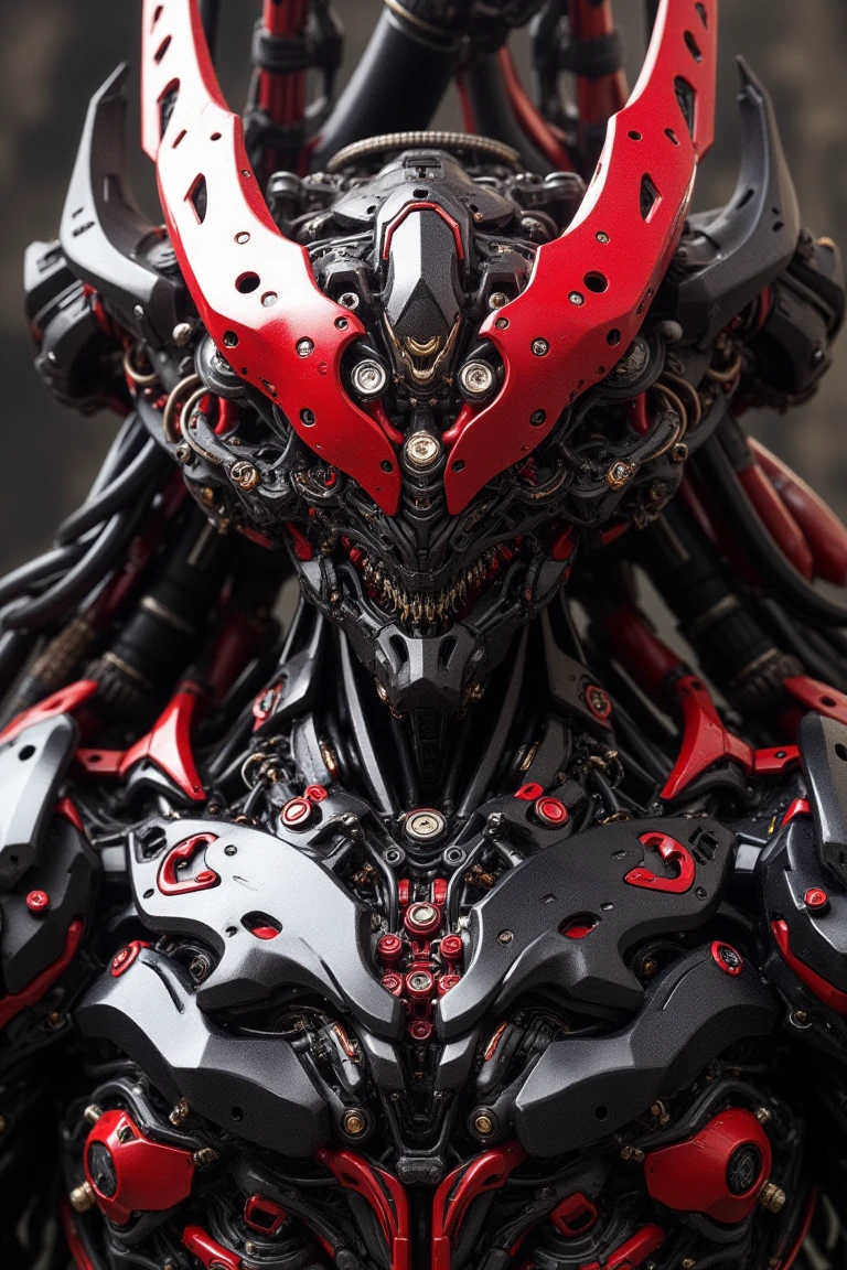 Mecha closeup