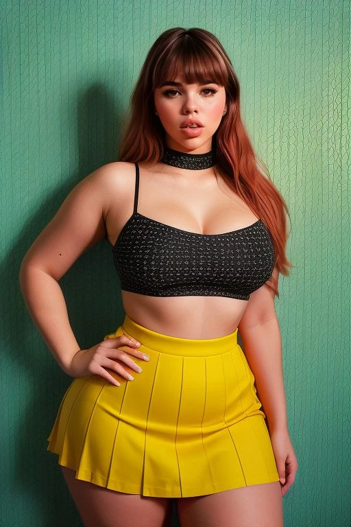 (masterpiece), best quality, expressive eyes, perfect face, natasha lyonne , curvy figure, tight classy dress, midriff, cleavage