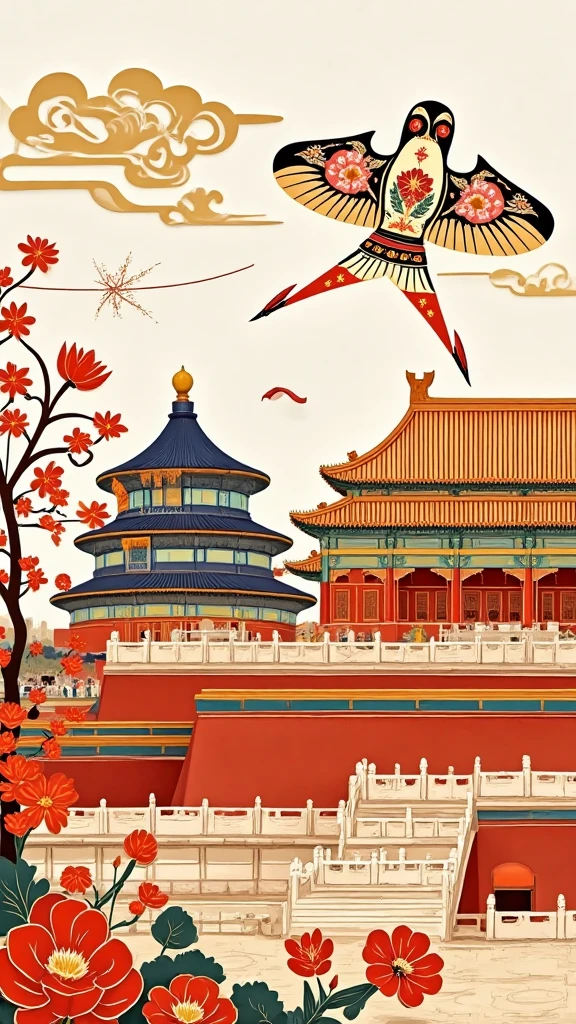 C_Integration Of Chinese-Style Architecture_Beijing Scenery Culture Generation v1.0