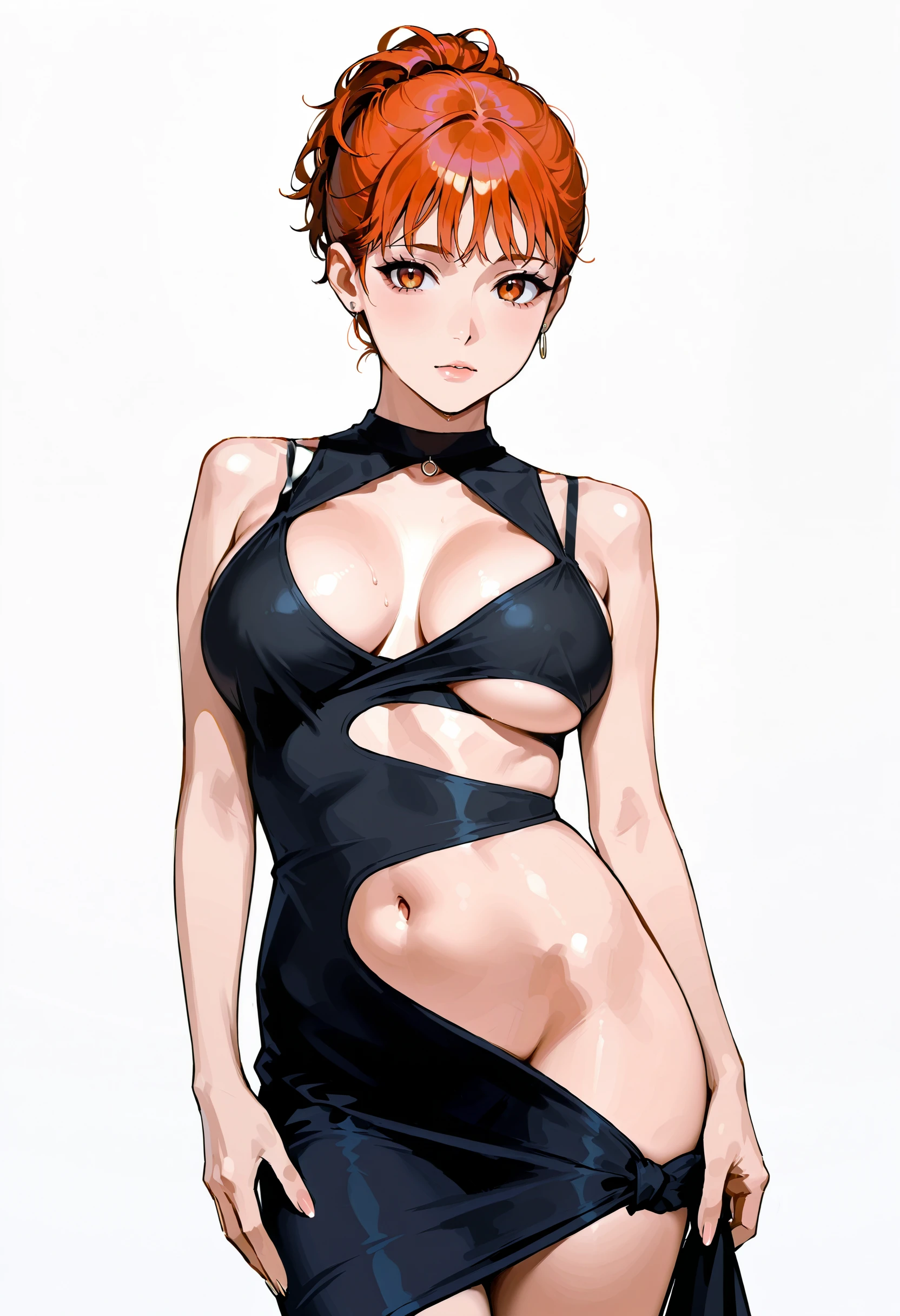 Seductive Wrap Dress illust