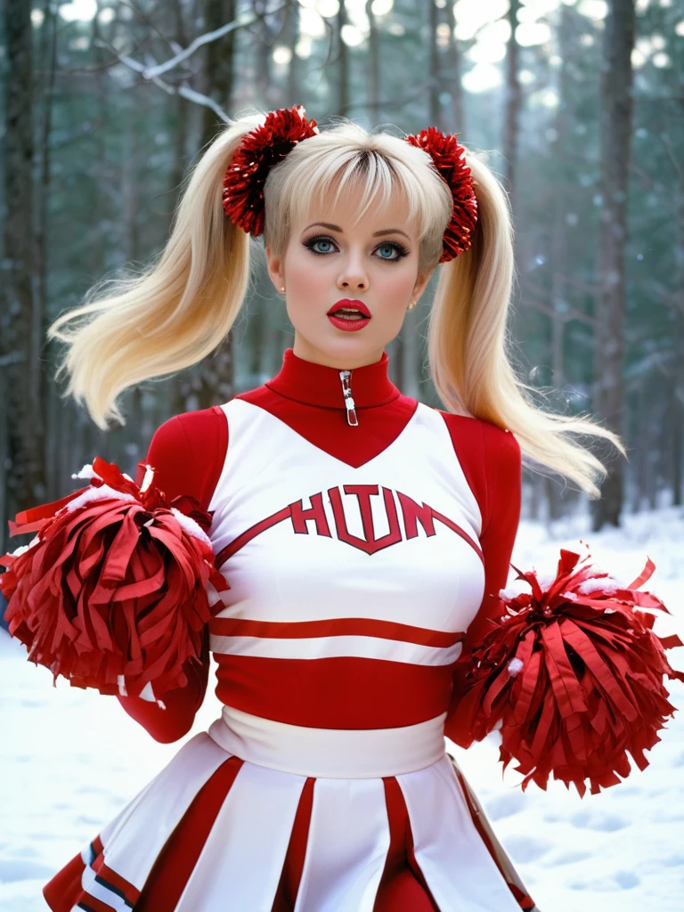 score_9, score_8_up, score_7_up, (1980s style), analogue photography, photograph of a girl, colorfull, detailed, dynamic pose, action, fashion, break, (from waist up), medium shot, (medium closeup), snowy forest
break,
a girl stands ,beautiful woman, (outdoors),(detailed face), cheerleader, furtrimmed clothes, blonde hair, pigtails, (heavy makeup:0.75), fur clothes, (colorfull background), snow,
break, shallow depth of field, bokeh, natural light, high quality, film grain, Fujifilm XT3,
<lora:80s_style-1.0_StalDreams-000006:0.75> b6ck_t0, 1980's