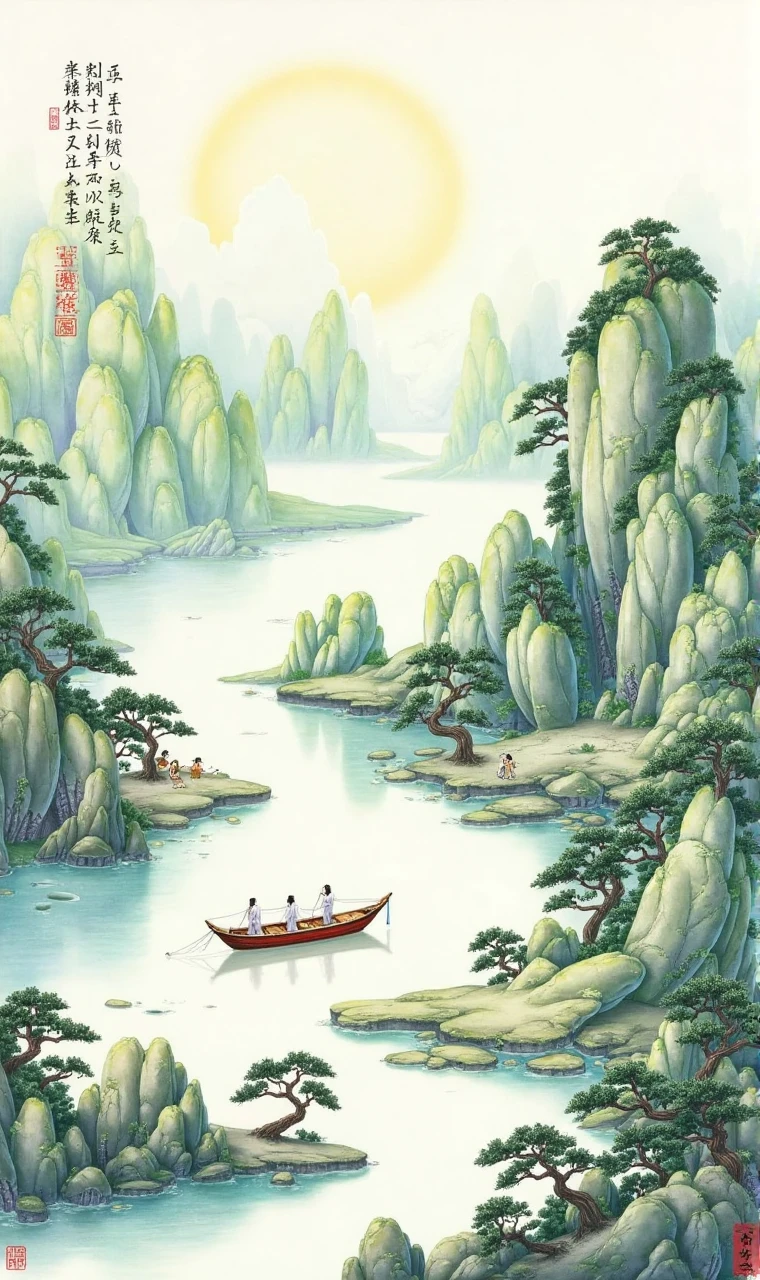 Traditional landscape of national scenic spots v1.0
