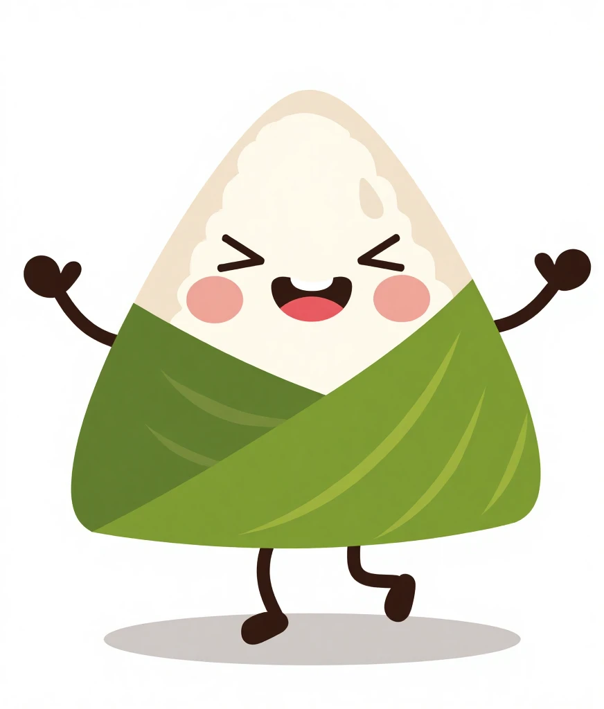 D_Cartoon Zongzi Images_Dragon Boat Festival Theme Design v1.0