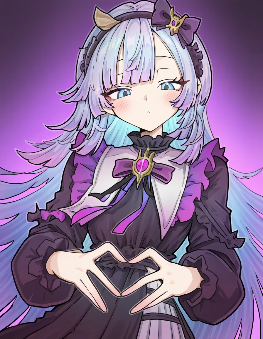 1girl,looking at viewer,<lora:kunumi-000024:1>,solo,simple background,kunumi,catriona,<lora:catriona:0.8>,, masterpiece, best quality, very aesthetic, absurdres,newest, incredibly absurdres,