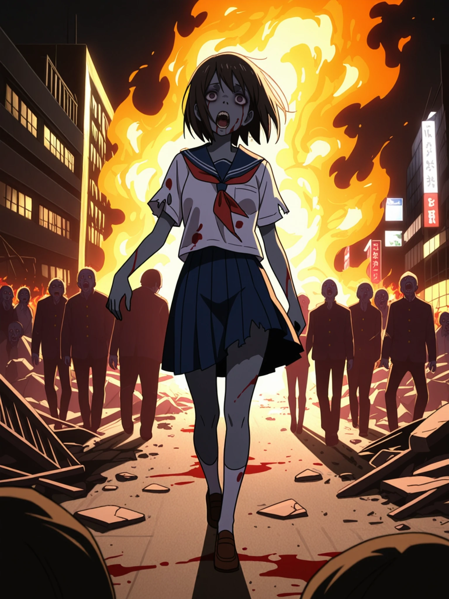 Highschool of the Dead - Zombies v1.0