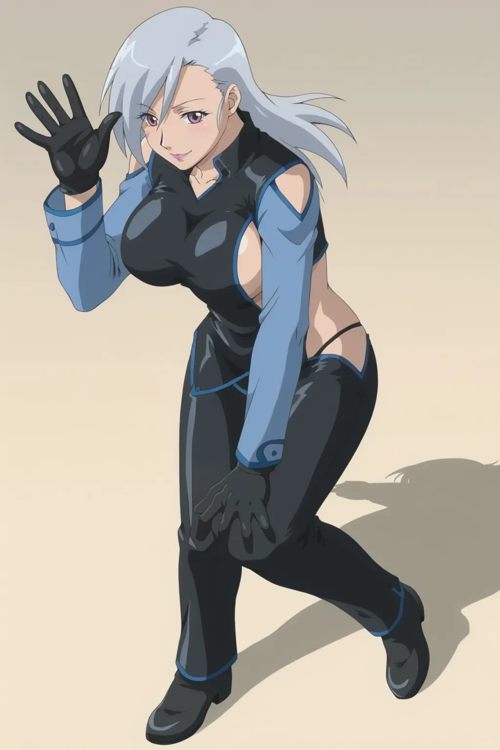 Crowley's guard Silver - New Bible Black(Shin Baiburuburakku/新???ルブラック)/Bible Black: New Testament v1.0