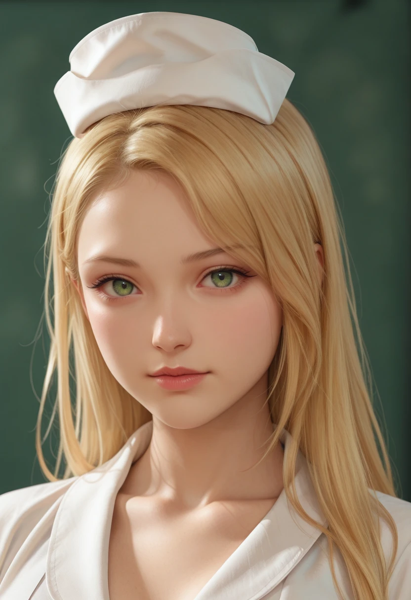 very awa, masterpiece, best quality, absurdres, newest, perfect quality, detailed background, intricate details
<lora:ILSHL1sa:1>
SHL1sa, 1girl, long hair, blonde hair, green eyes, nurse cap, looking at viewer, portrait