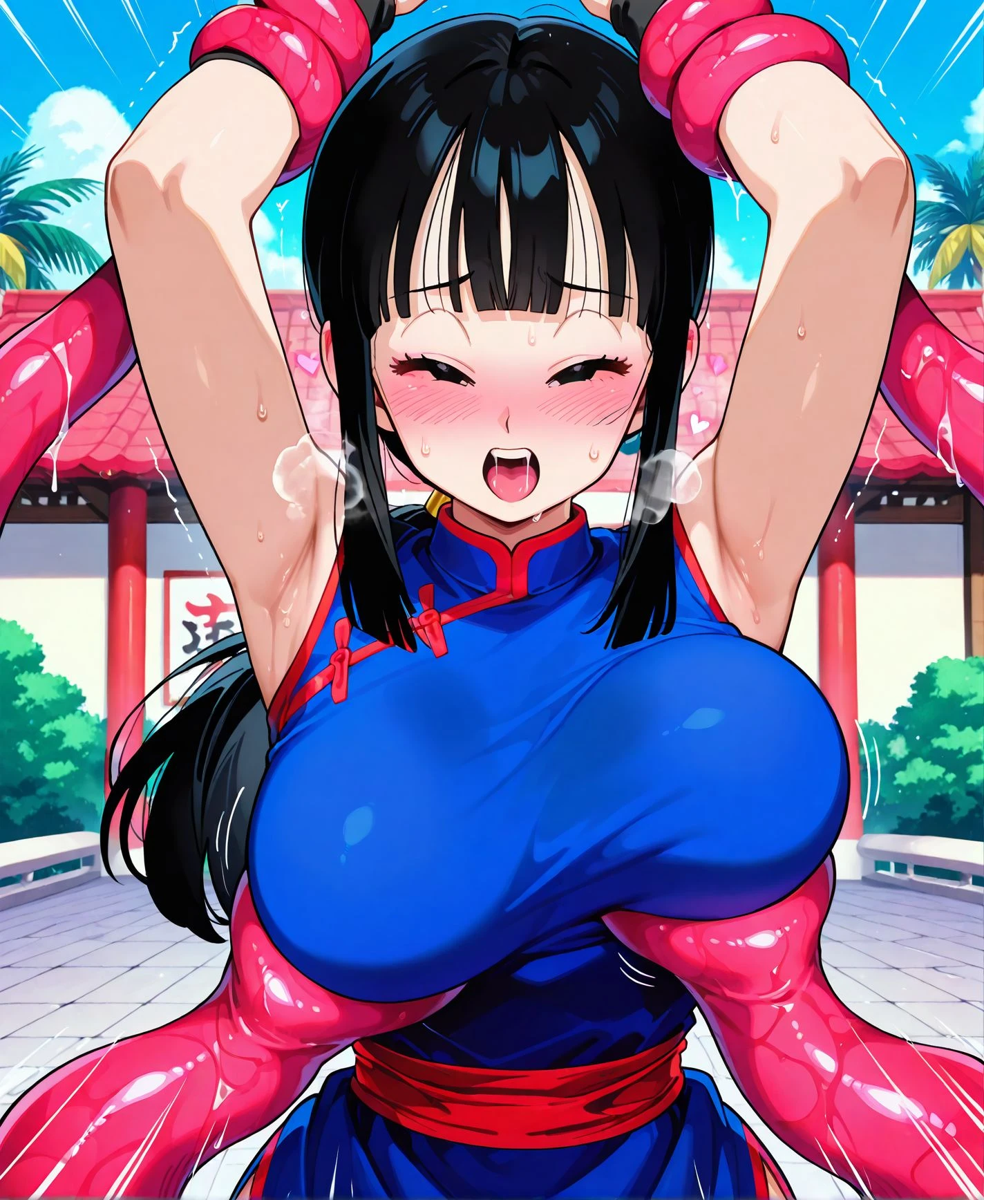 twisted breasts ねじれた胸  / Alternating   交互 V1