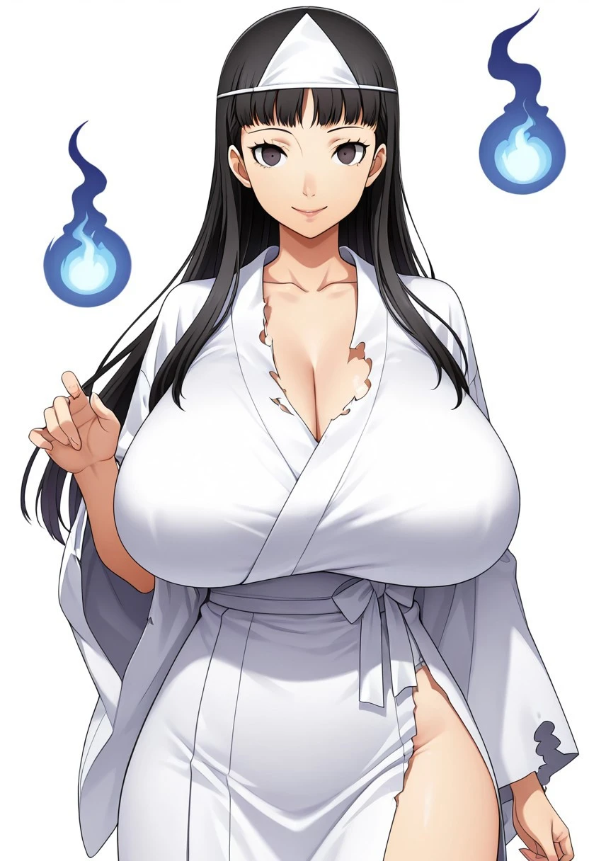 Hunter's Apparition Akiyama Rinko Costume - Action Taimanin (burial clothes・funeral attire) Illustrious