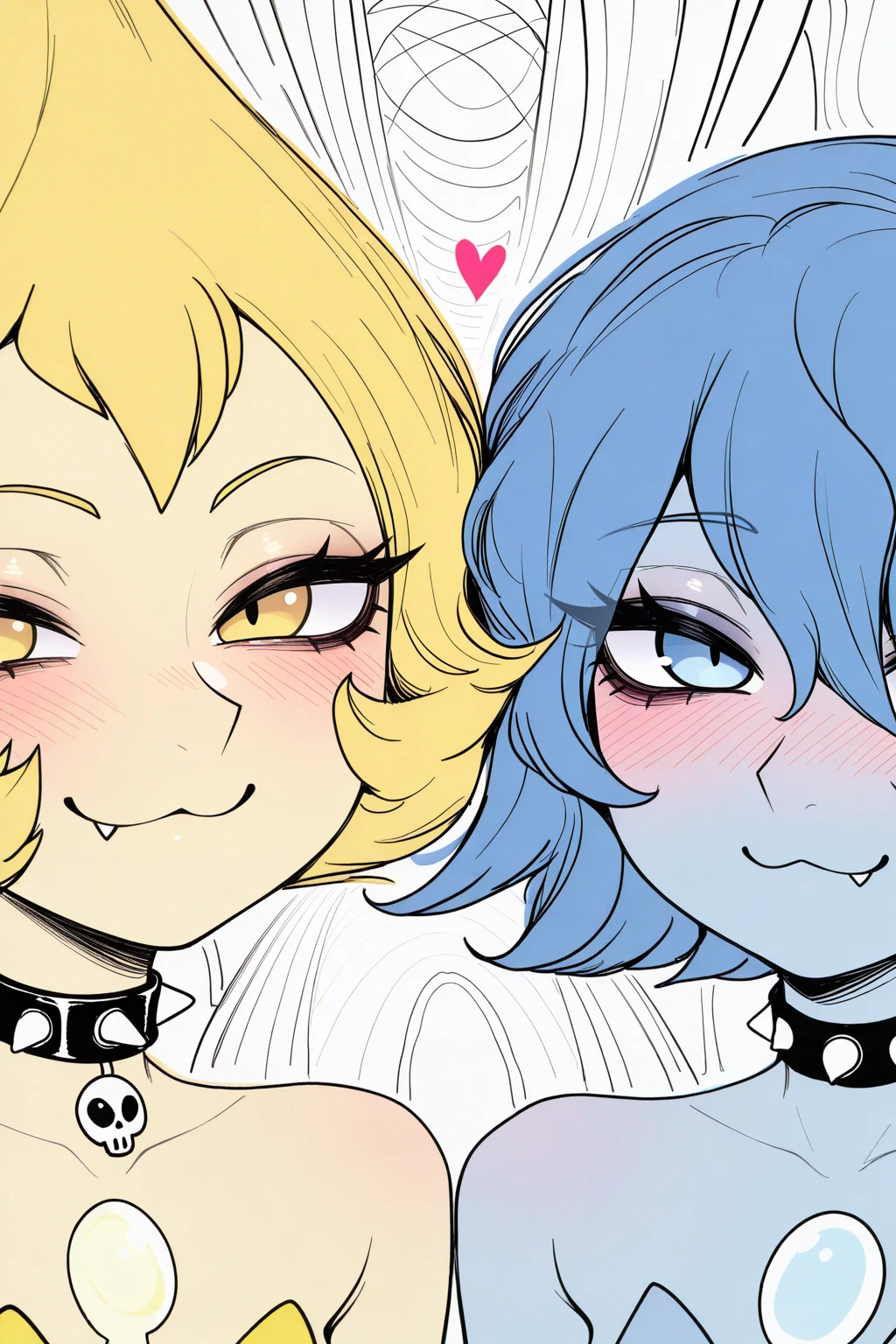 Yellow Pearl AND Blue Pearl (Steven Universe) V1