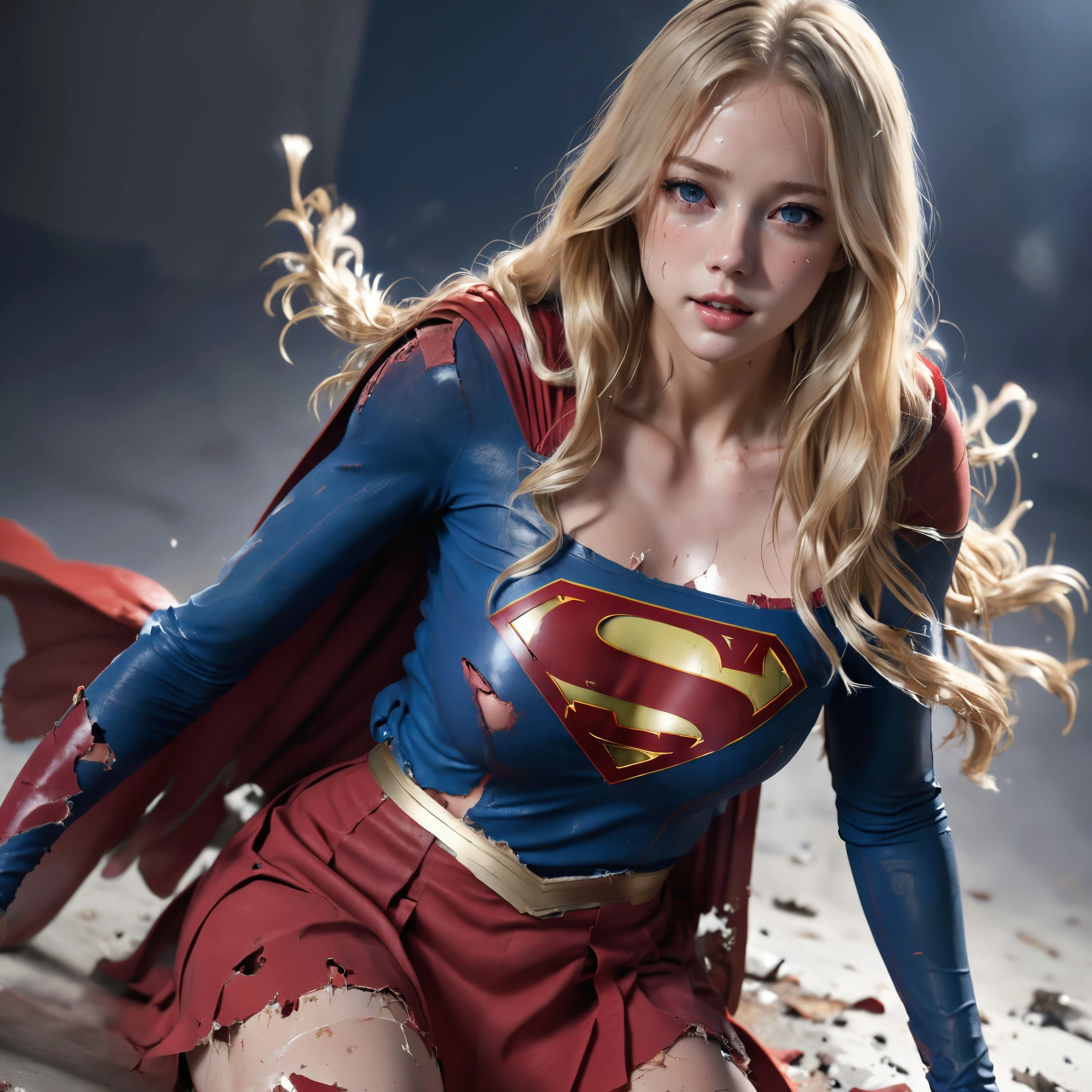 superhero in blue and red for novaillustrious v1.0