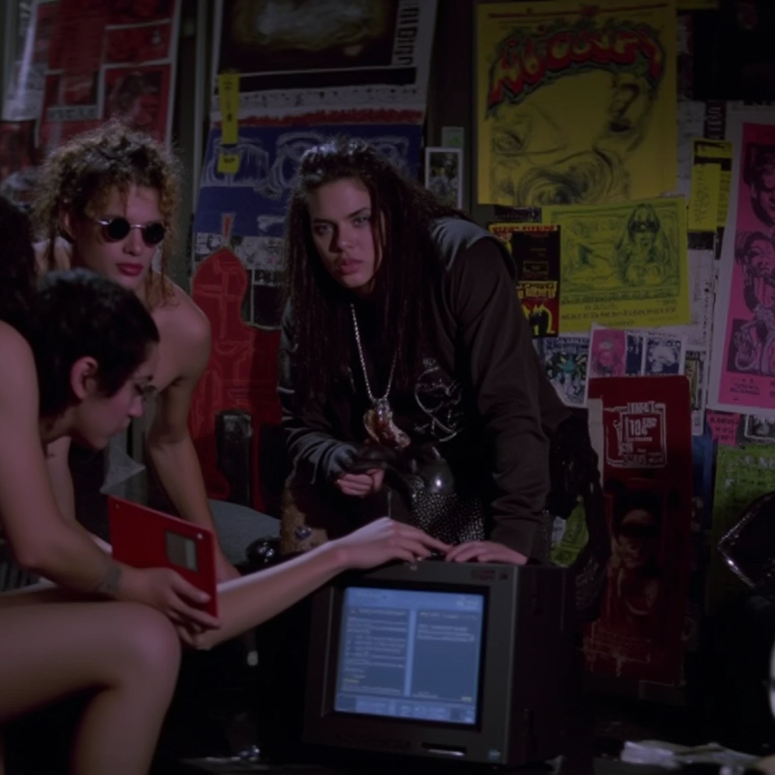 90s Hackers, Phreaks & Punks HACK THE PLANET FLUXD
