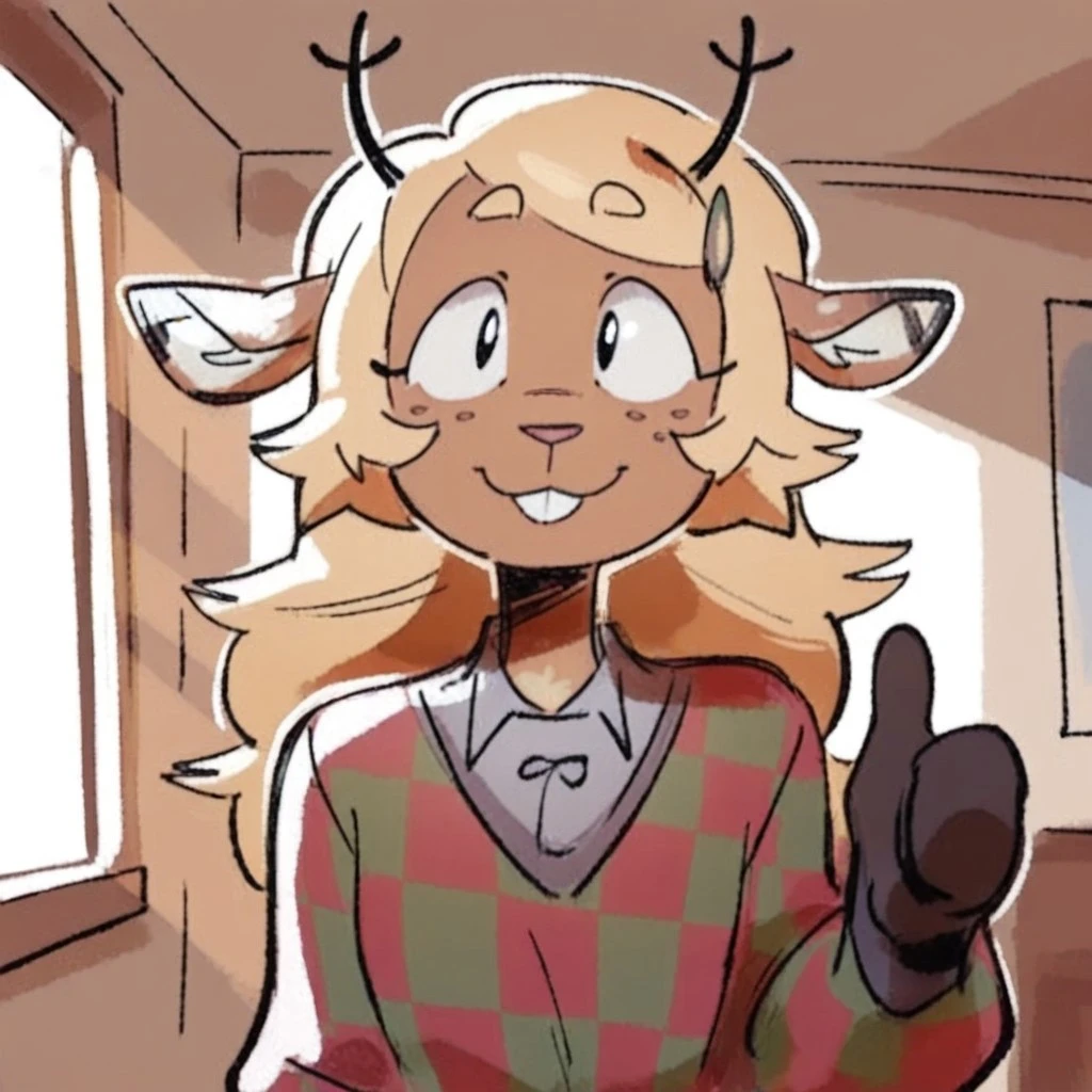 Noelle (Deltarune) | lora | COMMISSION | by QUAZAR V1