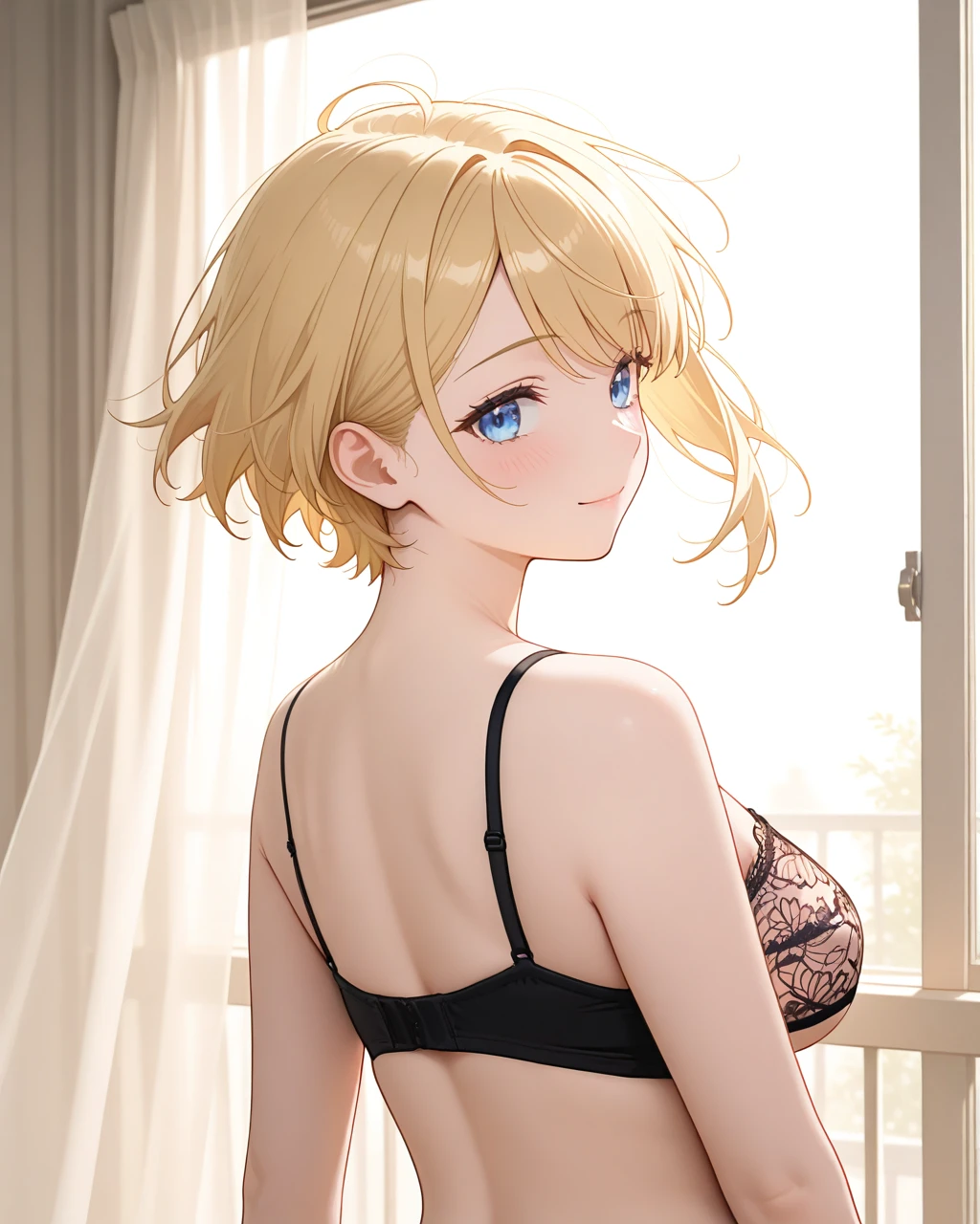Underboob lace print bra v1.0