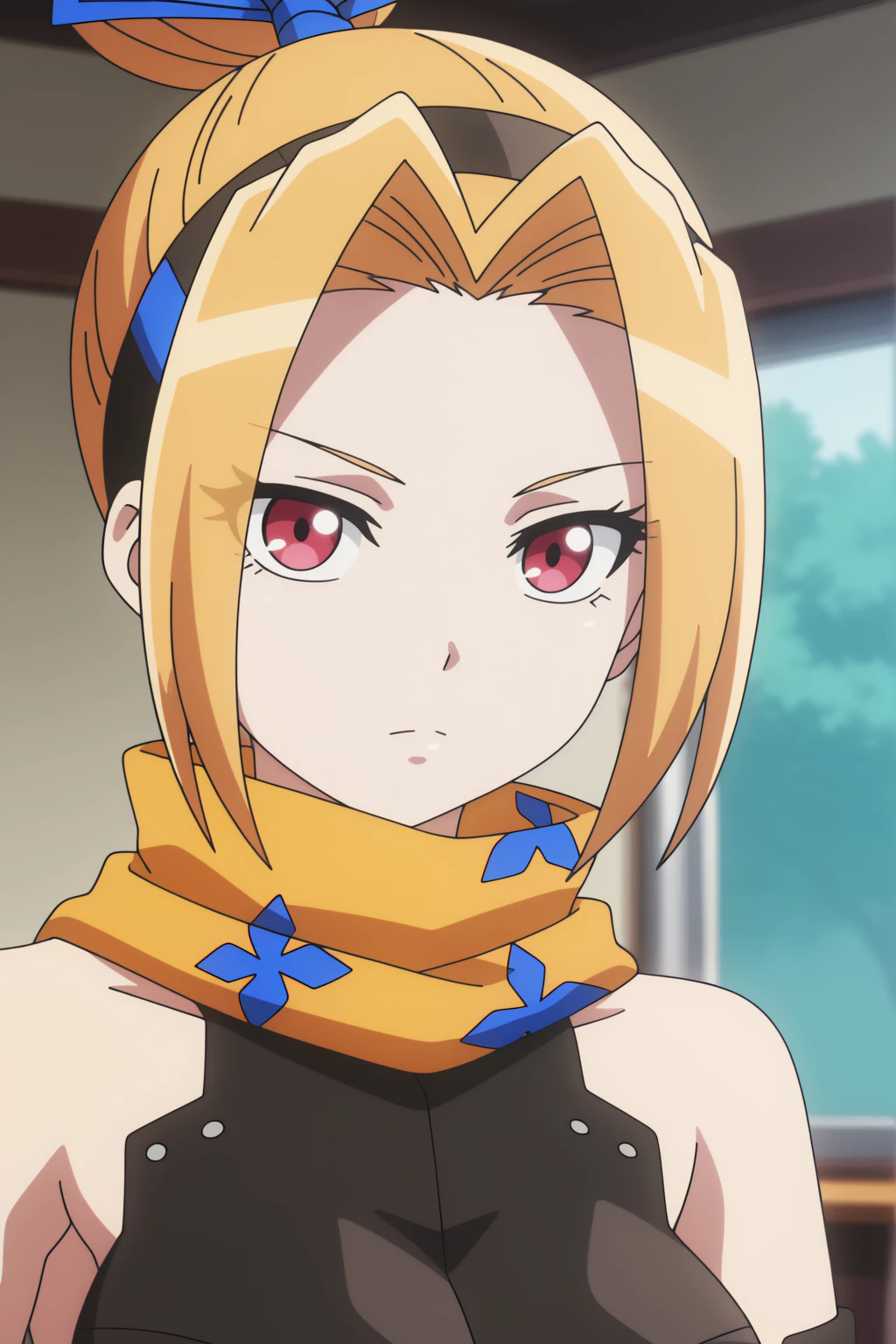 anime coloring, upper body, Tia <lora:Overlord_-_Tia_-_illustrious:0.8>